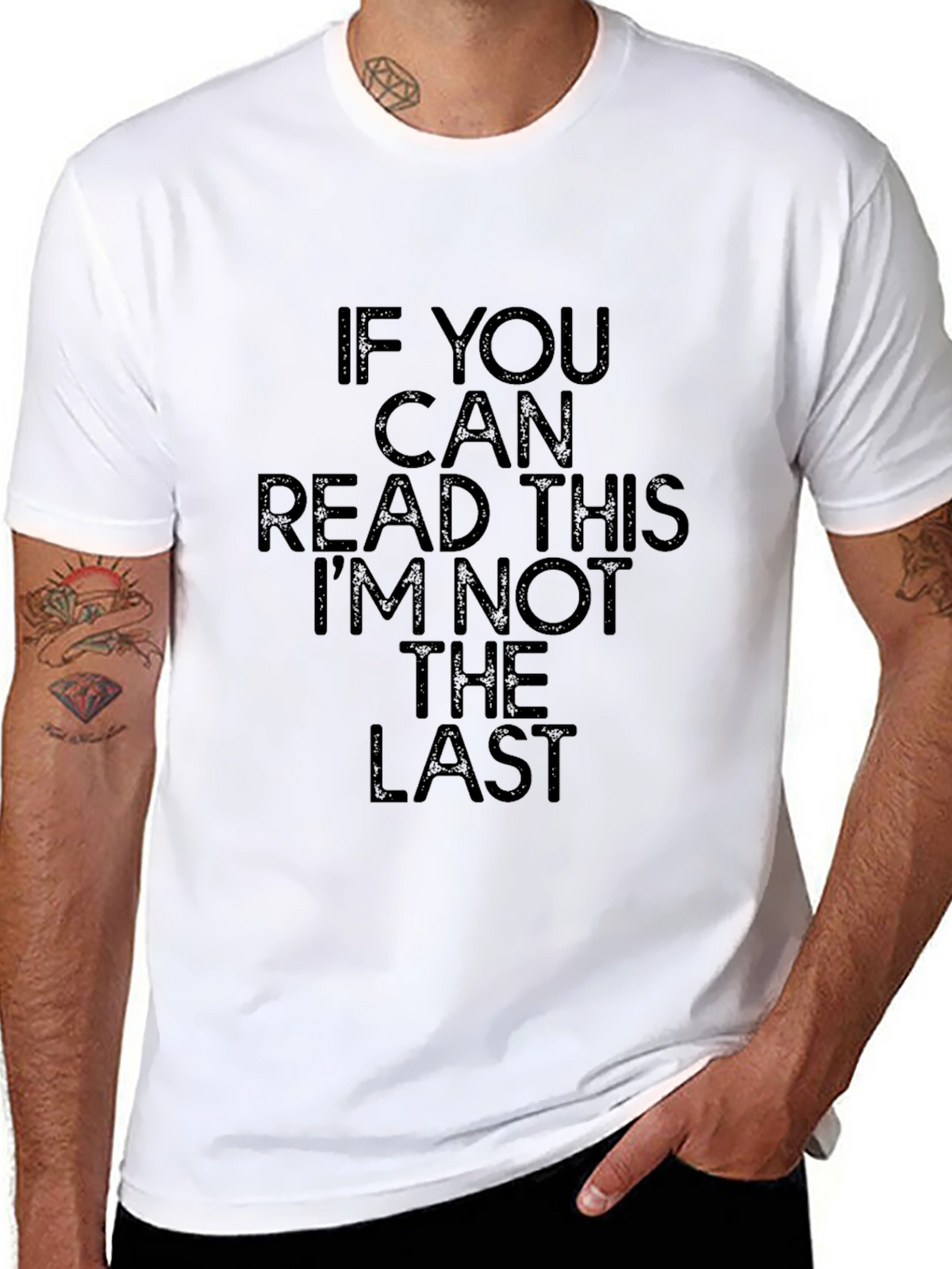 Funny If You Can Read This Graphic Tee