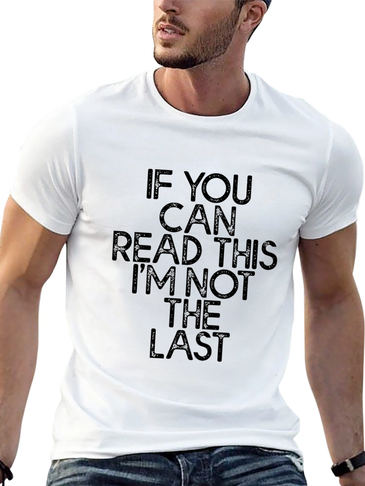 Funny If You Can Read This Graphic Tee