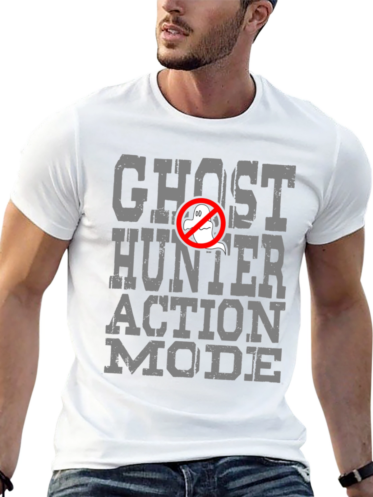 Ghost Hunter Action Mode Graphic Tee