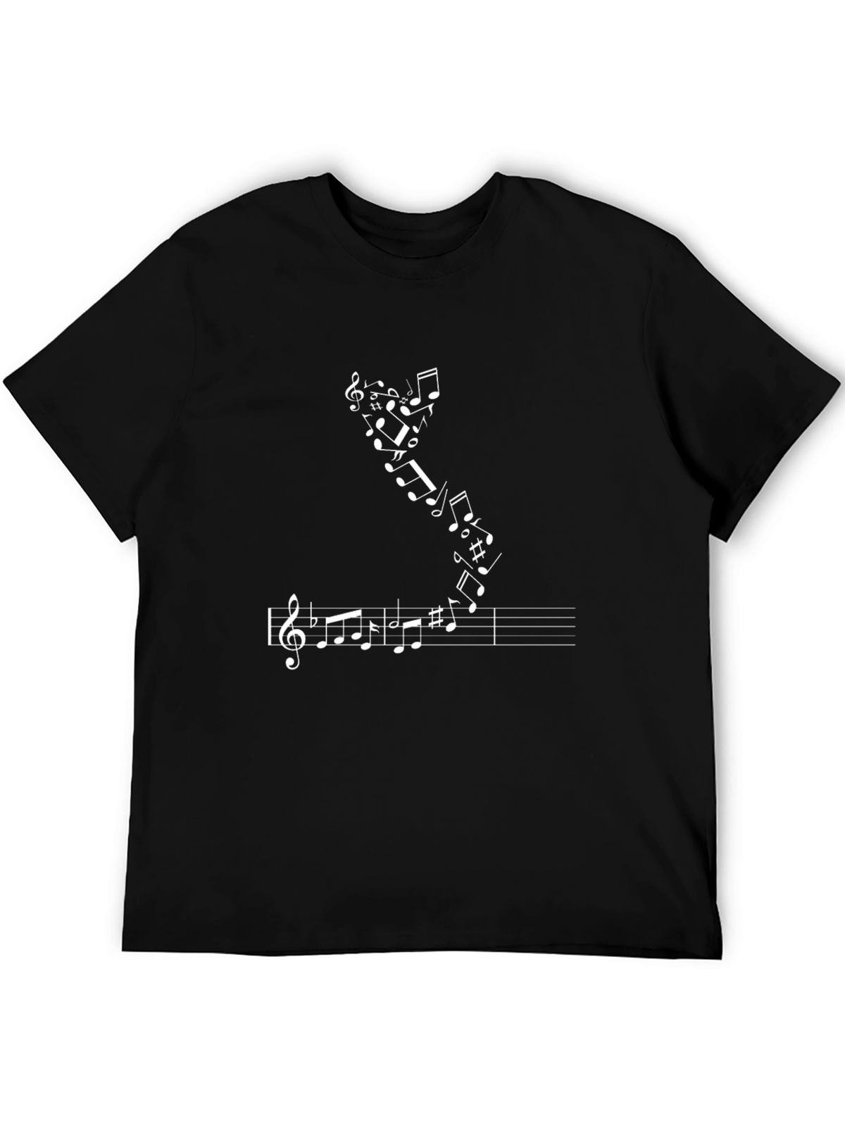 Musical Notes Graphic Tee