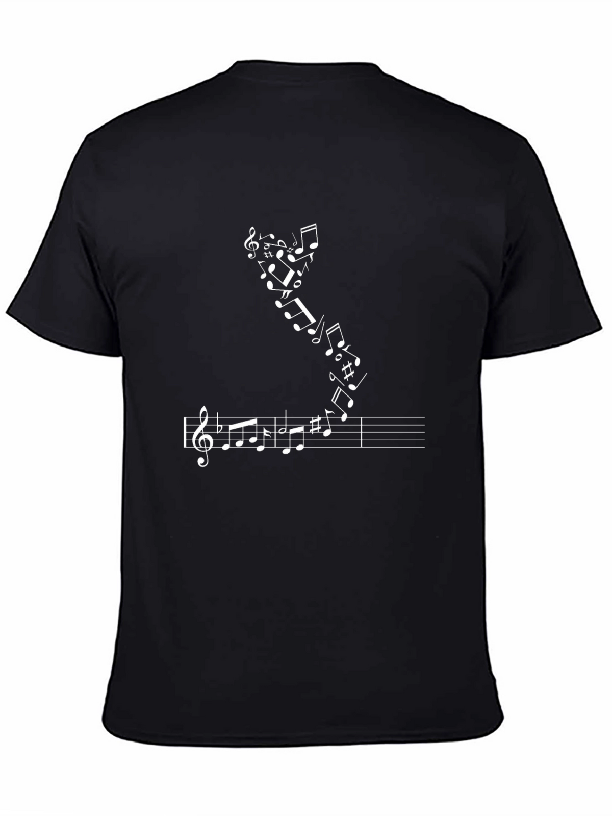 Musical Notes Graphic Tee