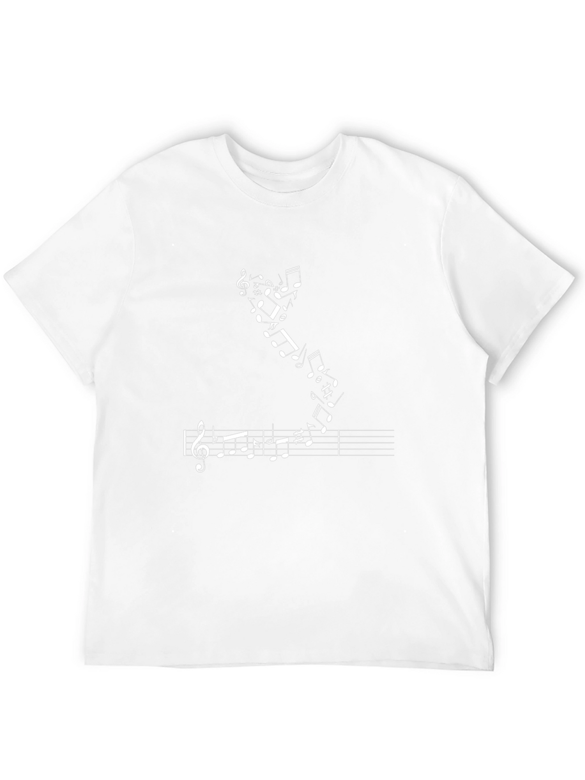 Musical Notes Graphic Tee