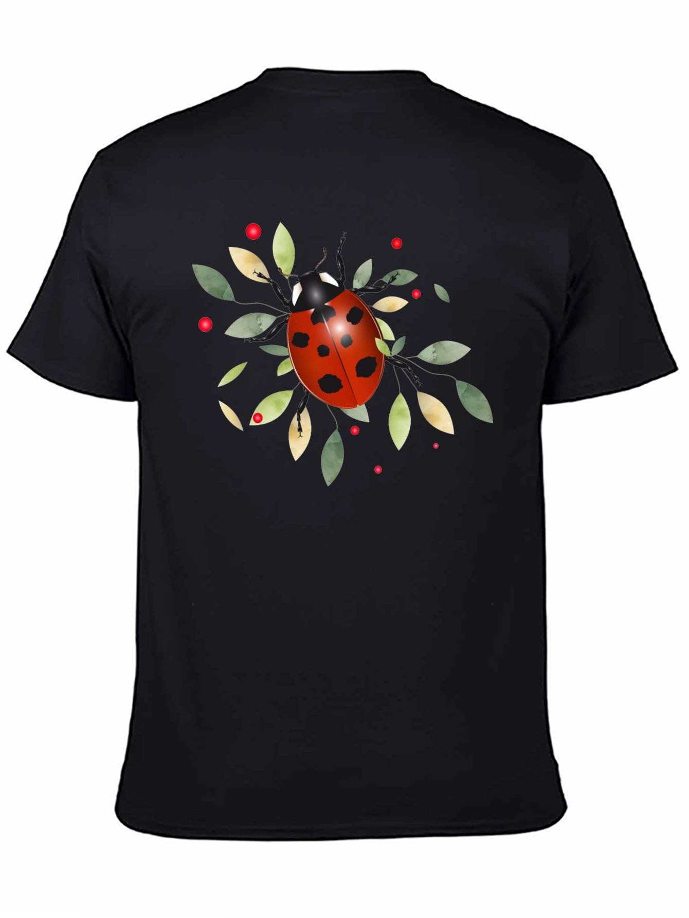 Ladybug Graphic Tee - Nature Inspired Casual Wear