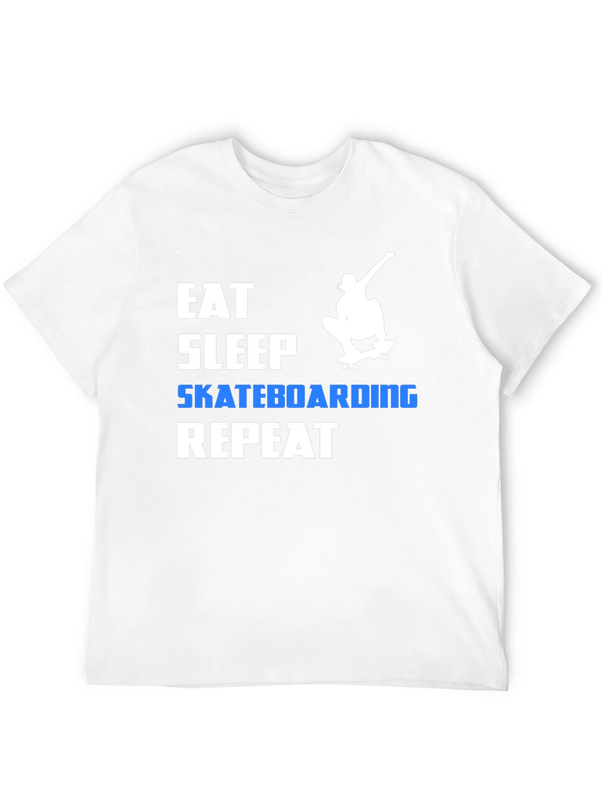 Eat Sleep Skateboarding Repeat Graphic Tee
