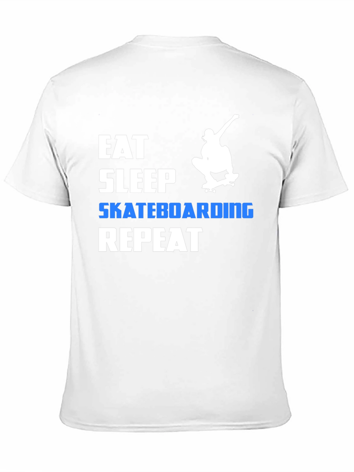 Eat Sleep Skateboarding Repeat Graphic Tee