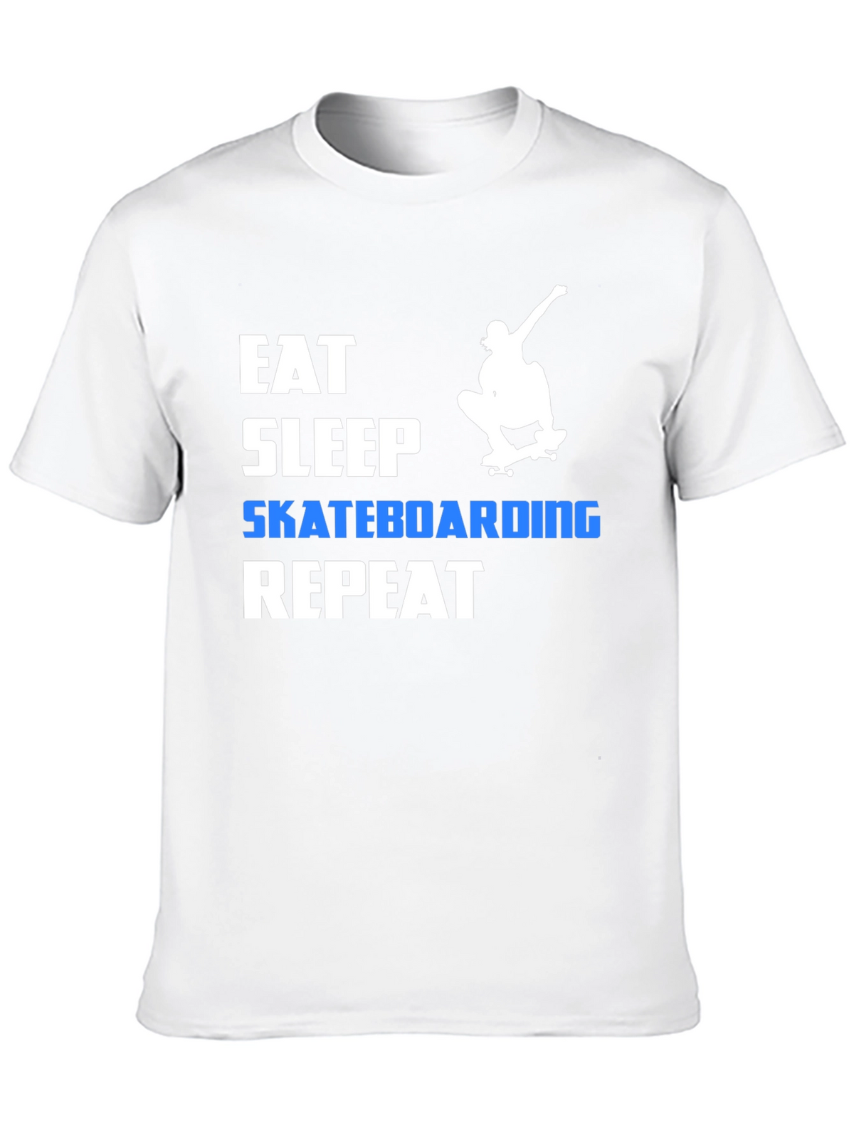 Eat Sleep Skateboarding Repeat Graphic Tee