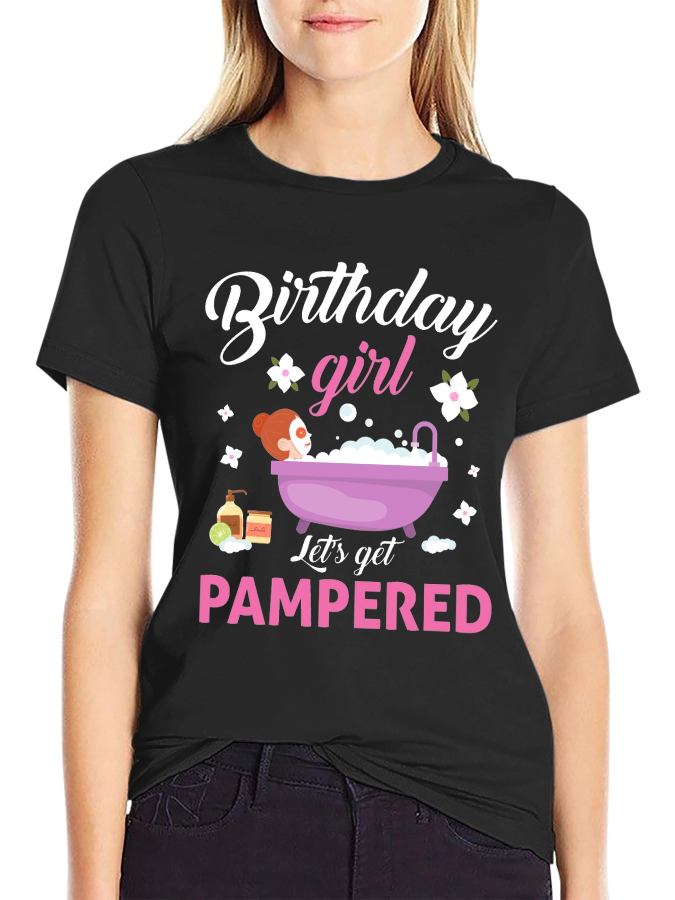 Birthday Girl Pampered Spa Day T-Shirt