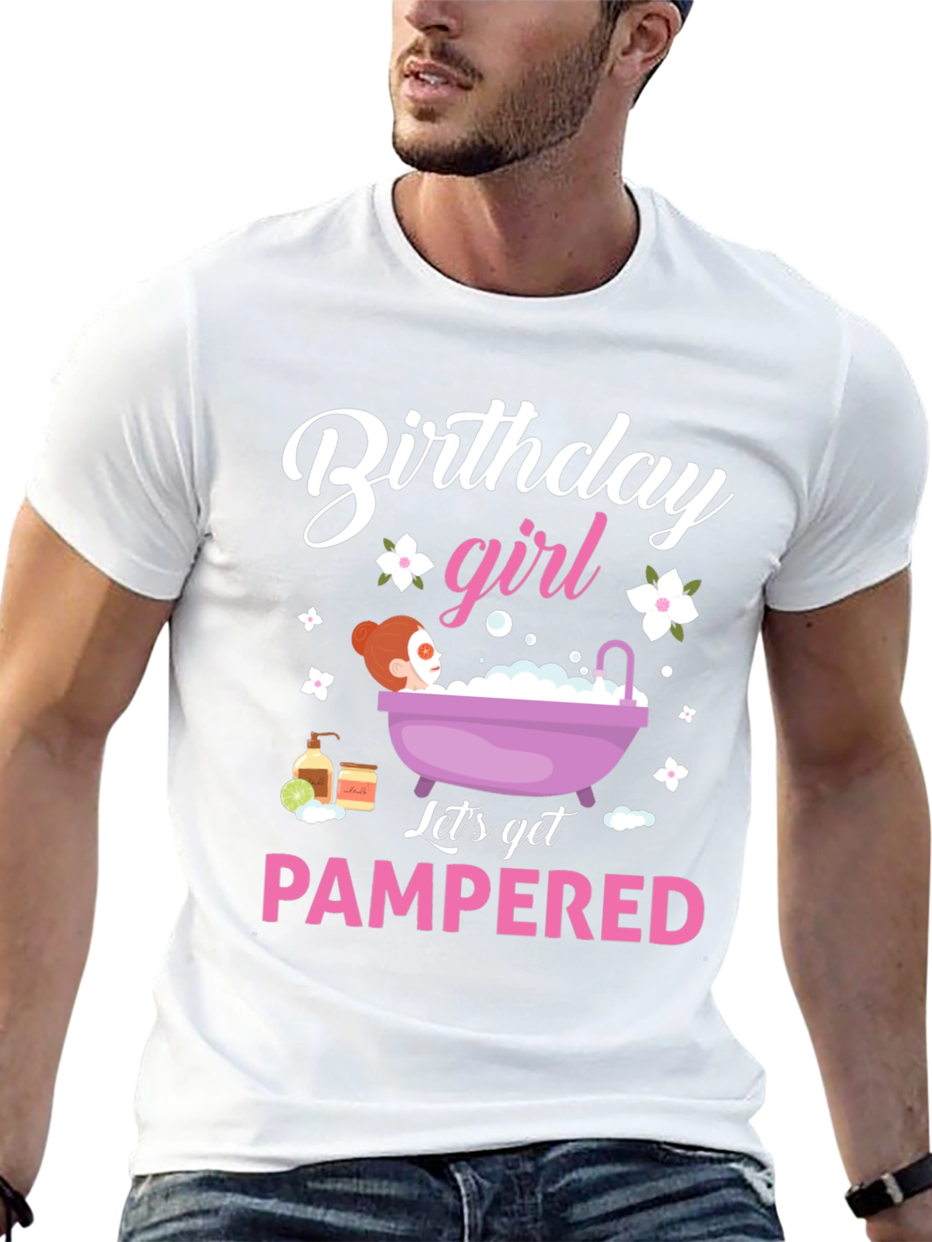 Birthday Girl Pampered Spa Day T-Shirt