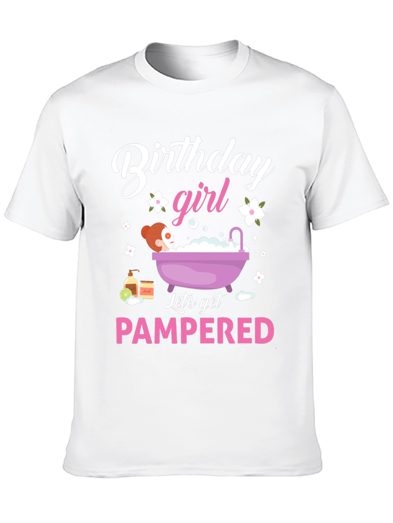 Birthday Girl Pampered Spa Day T-Shirt