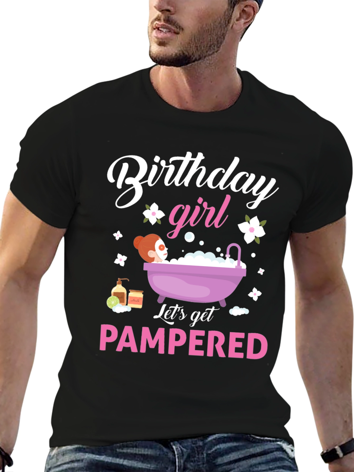 Birthday Girl Pampered Spa Day T-Shirt