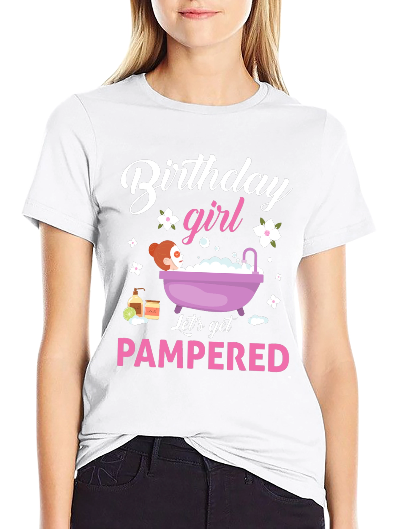 Birthday Girl Pampered Spa Day T-Shirt