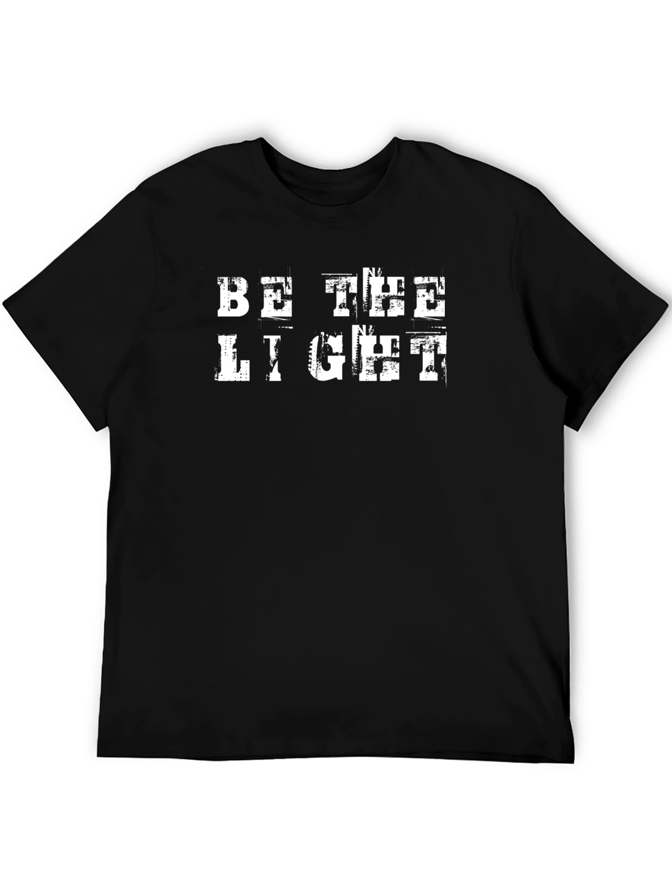 Be The Light Black T-Shirt