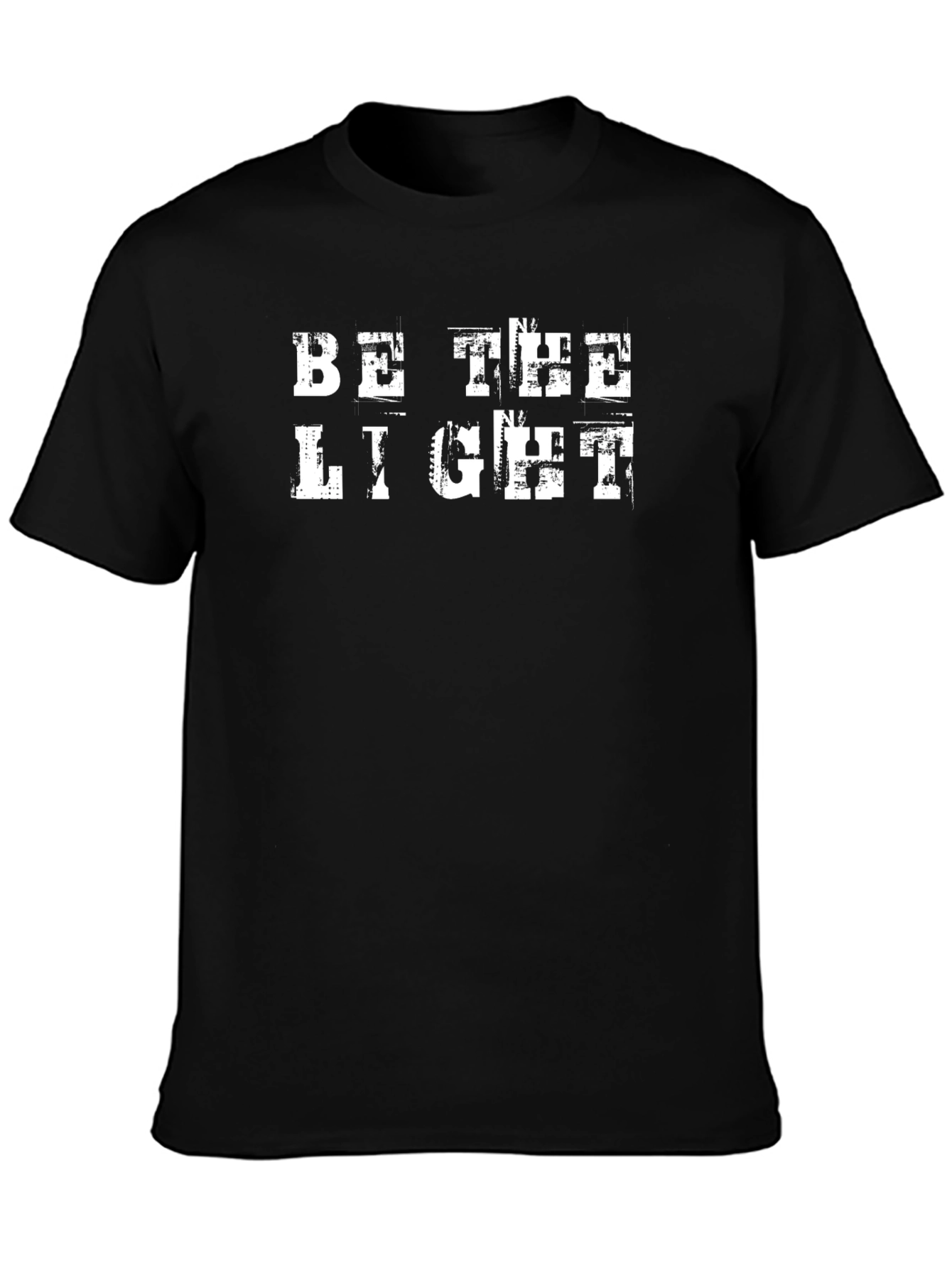Be The Light Black T-Shirt