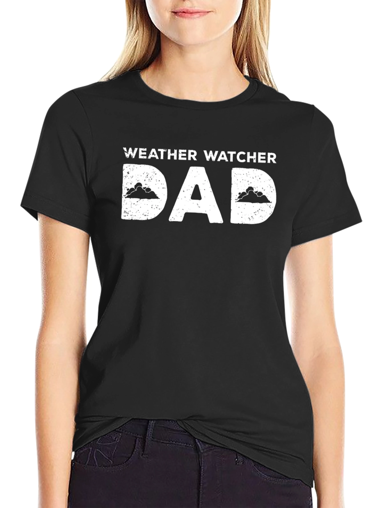 Weather Watcher Dad Graphic T-Shirt