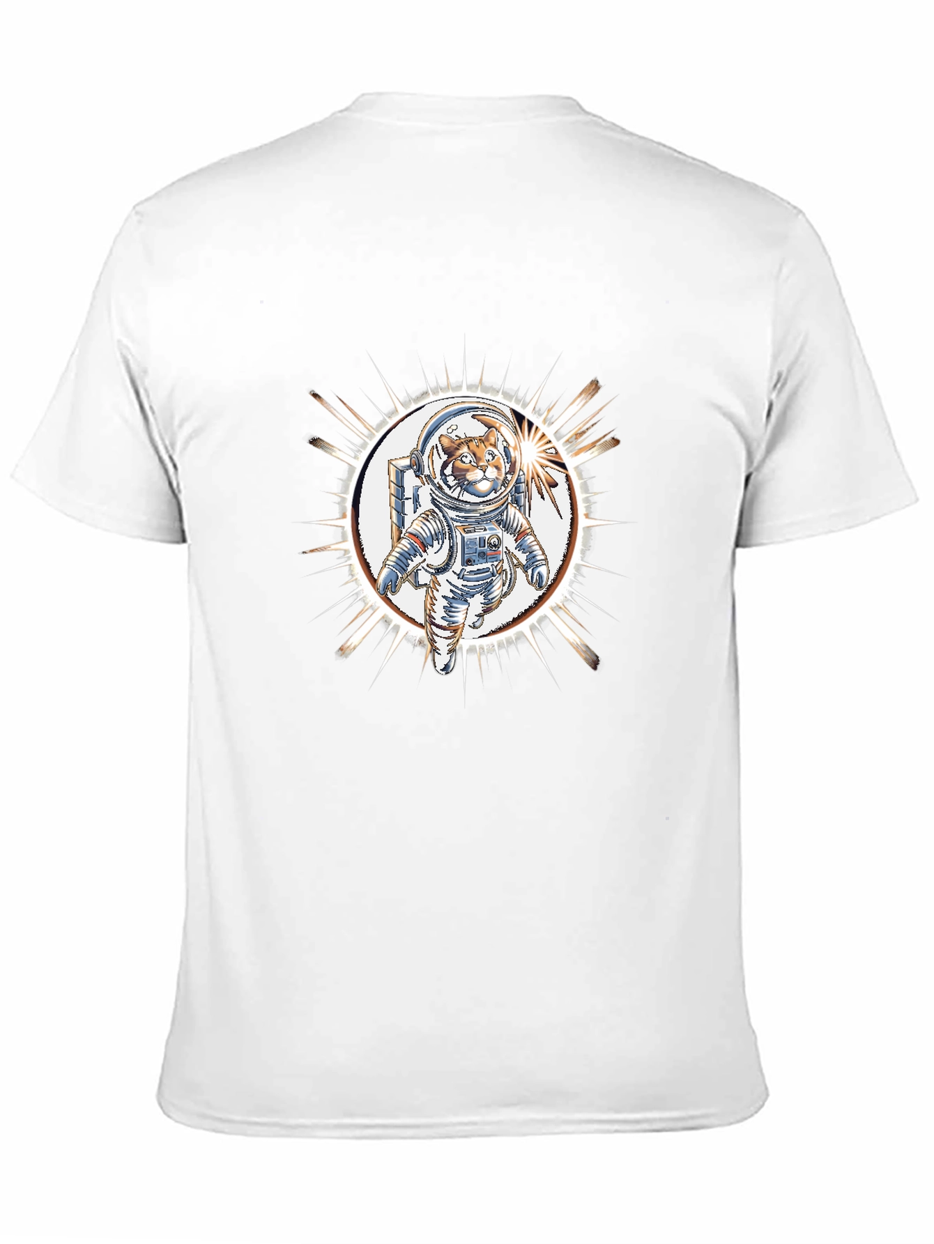 Astronaut Cat T-Shirt - Space Adventure Tee