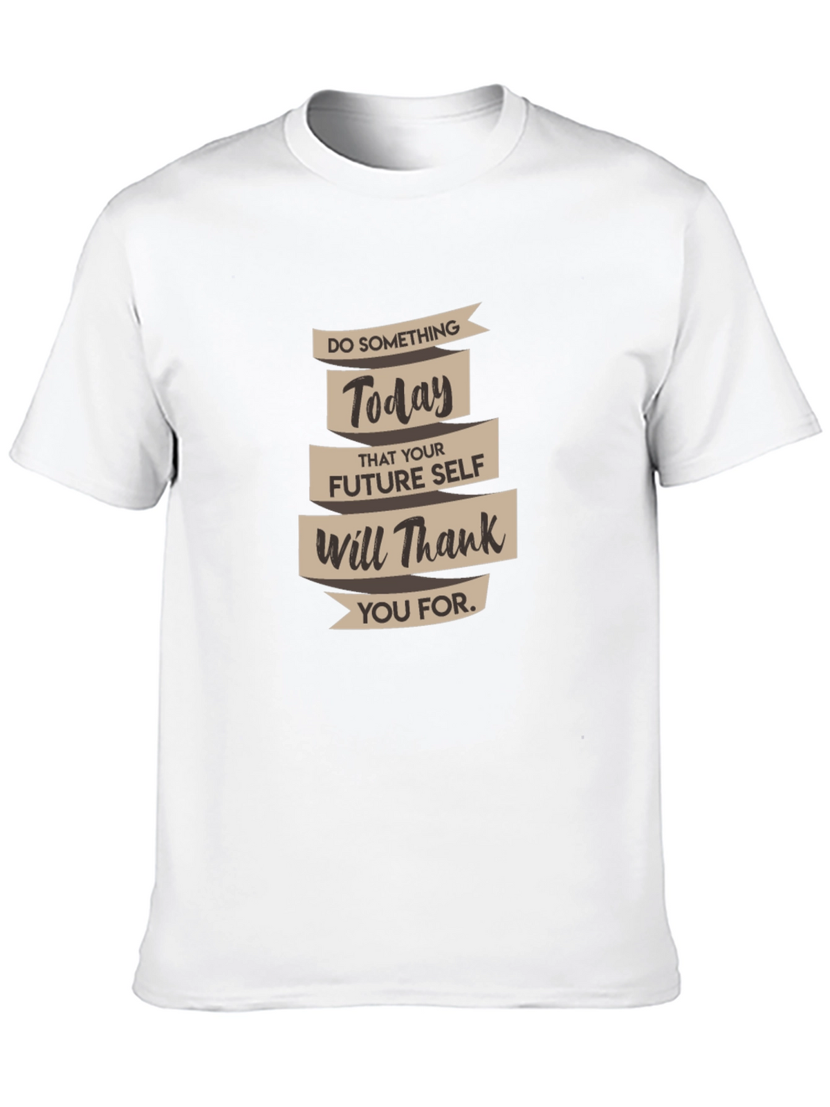 Inspirational Quote Black Graphic Tee