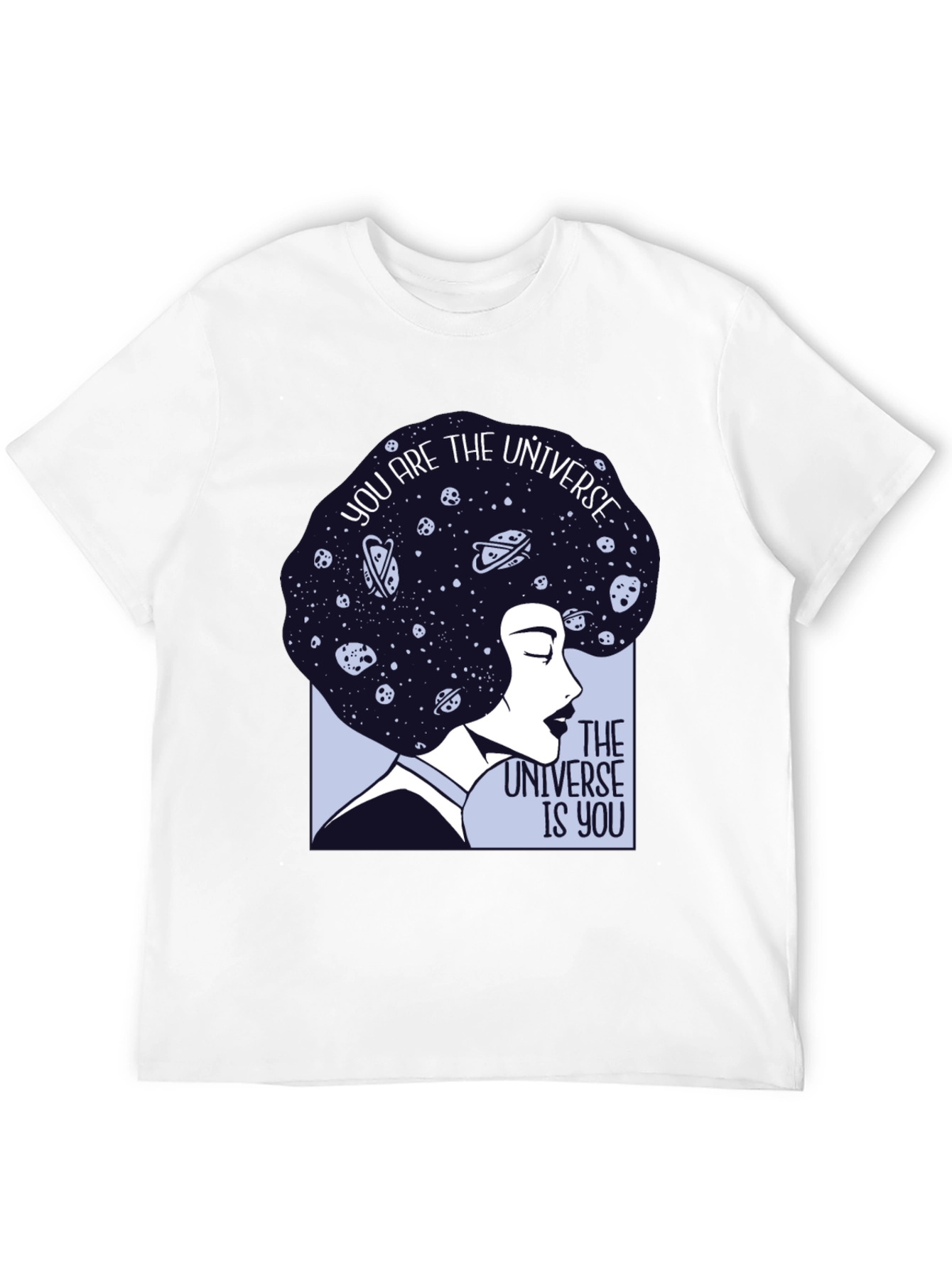 Cosmic Woman Graphic Tee - Universe Within