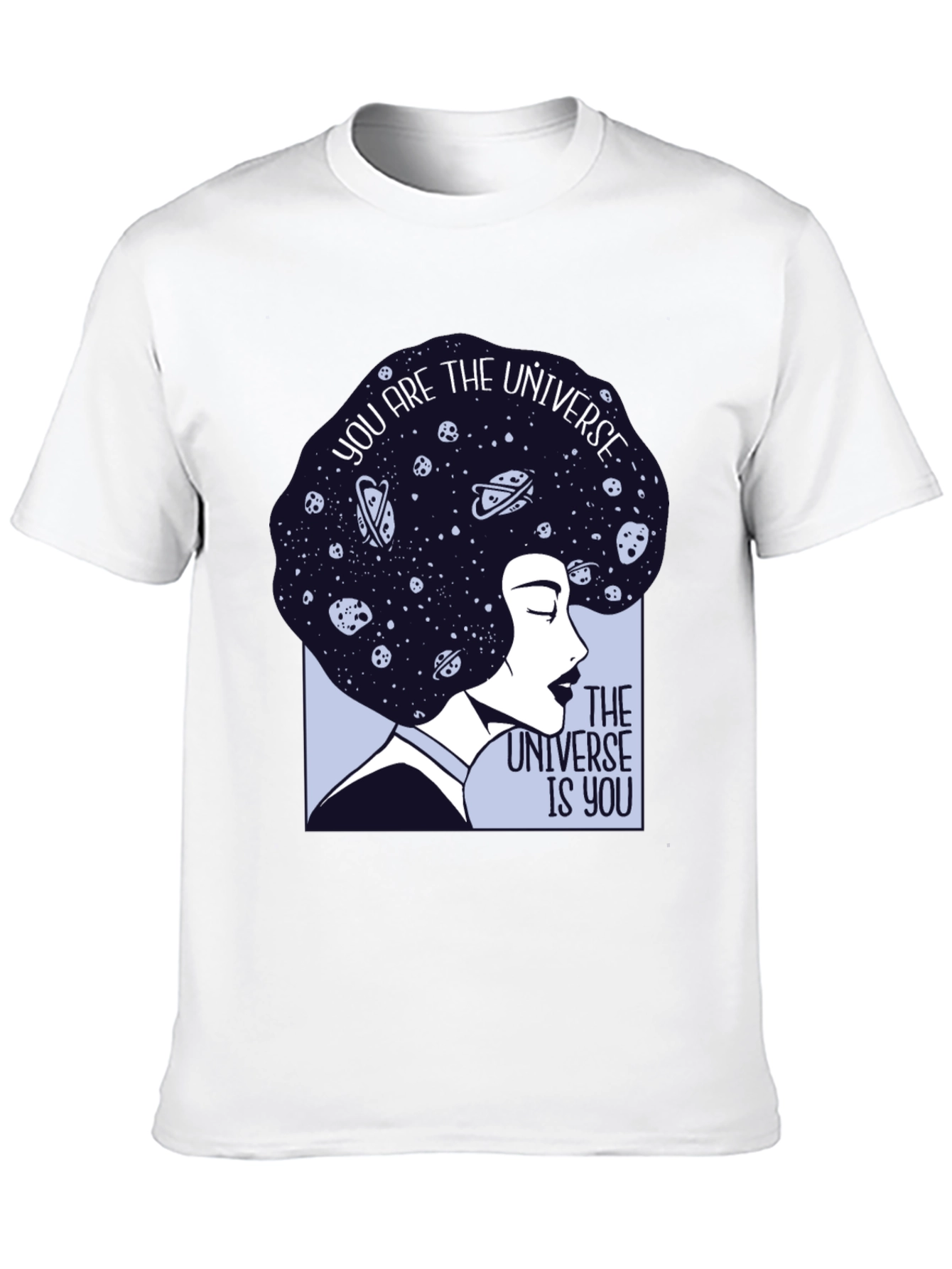 Cosmic Woman Graphic Tee - Universe Within