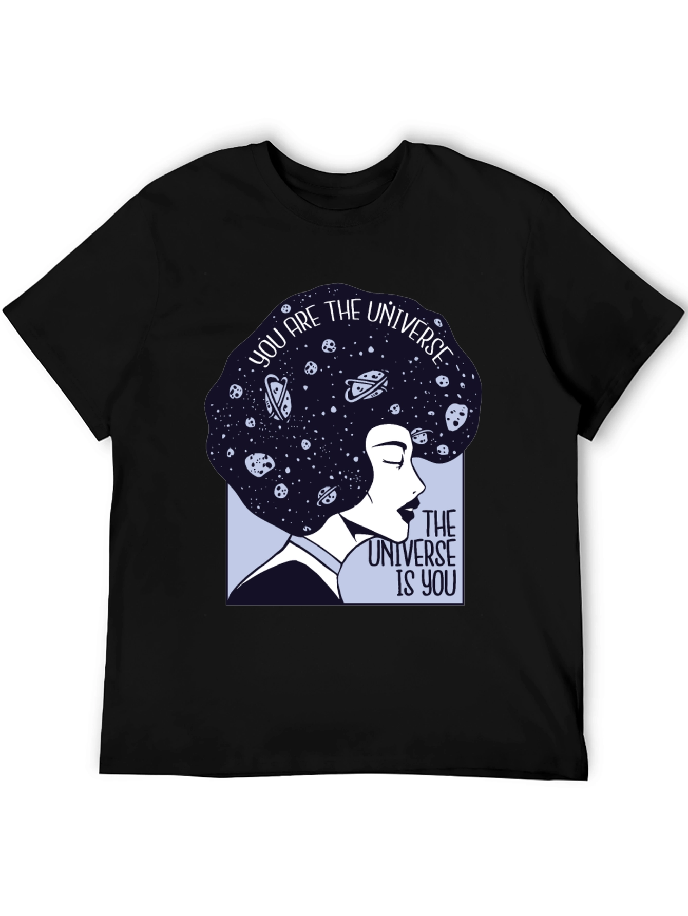 Cosmic Woman Graphic Tee - Universe Within