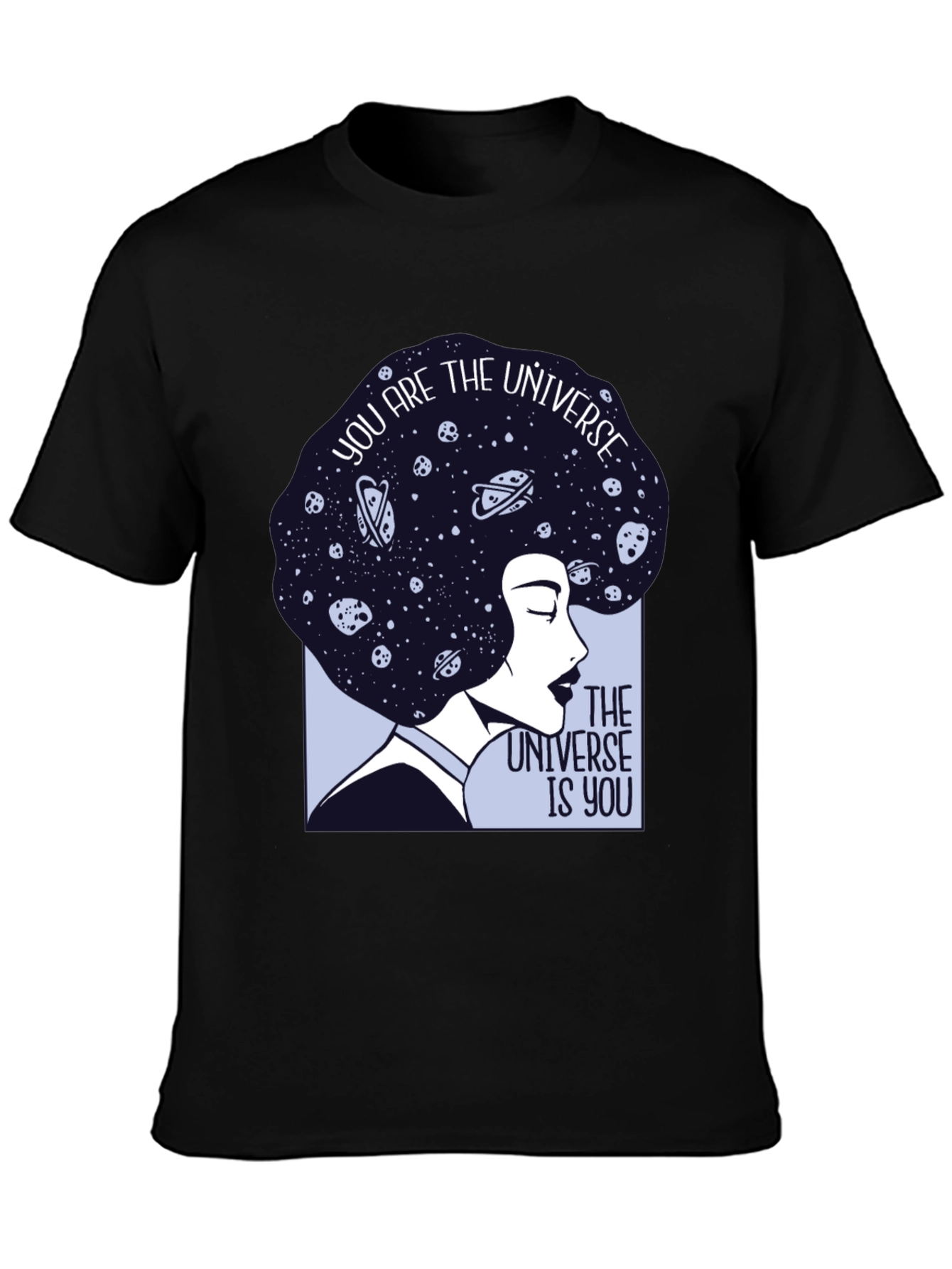 Cosmic Woman Graphic Tee - Universe Within