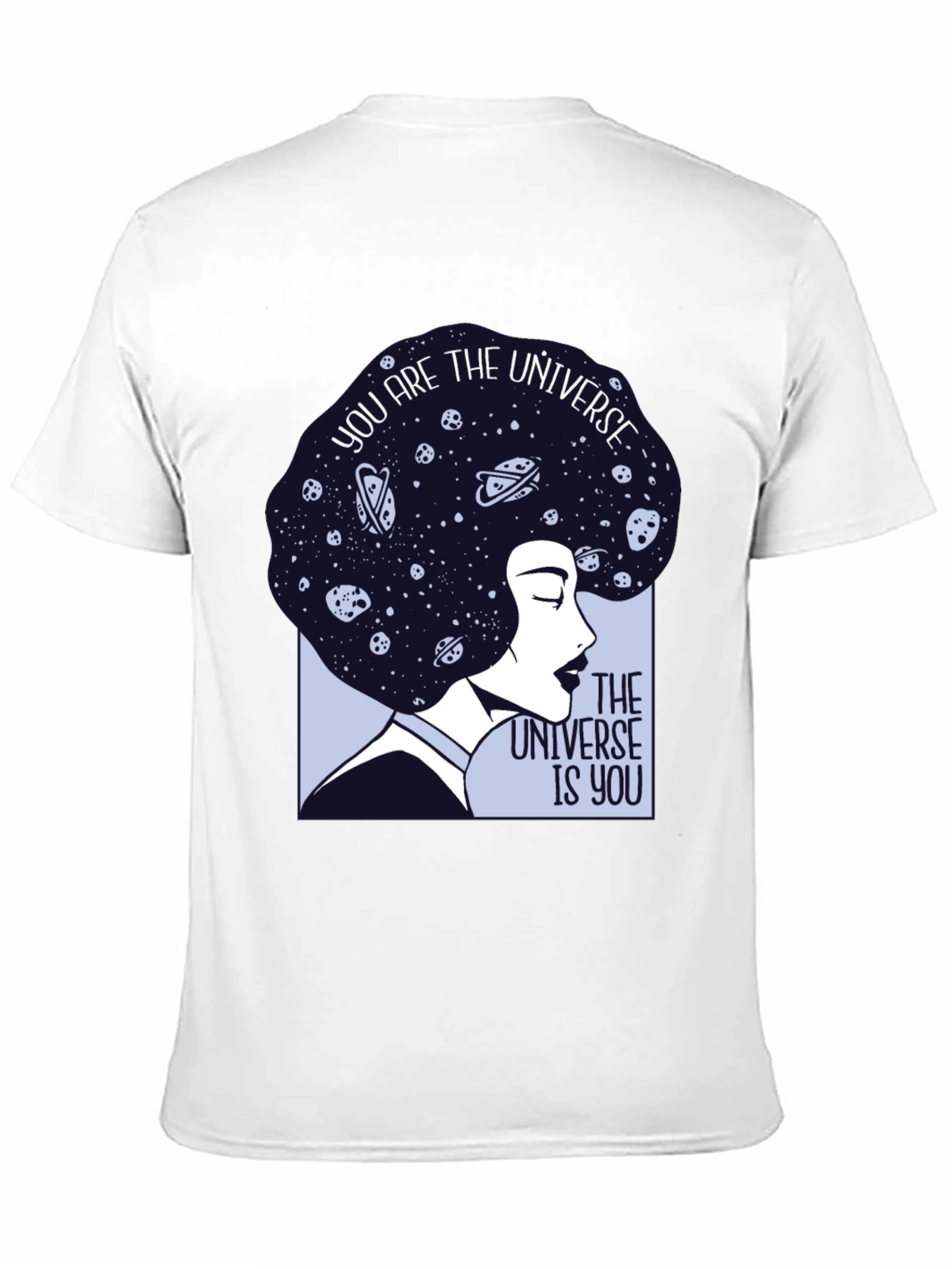 Cosmic Woman Graphic Tee - Universe Within