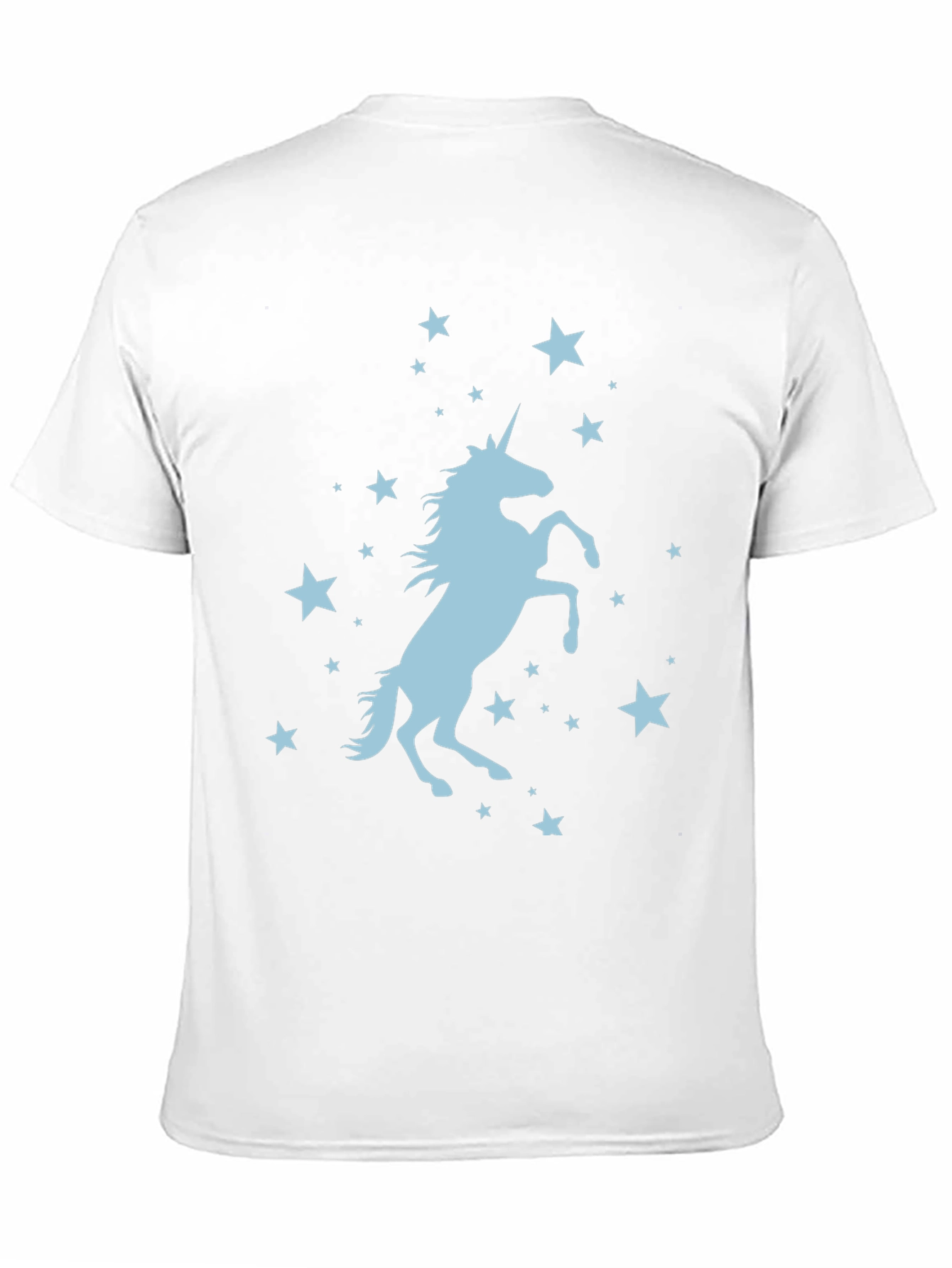 Unicorn Star Graphic Black T-Shirt