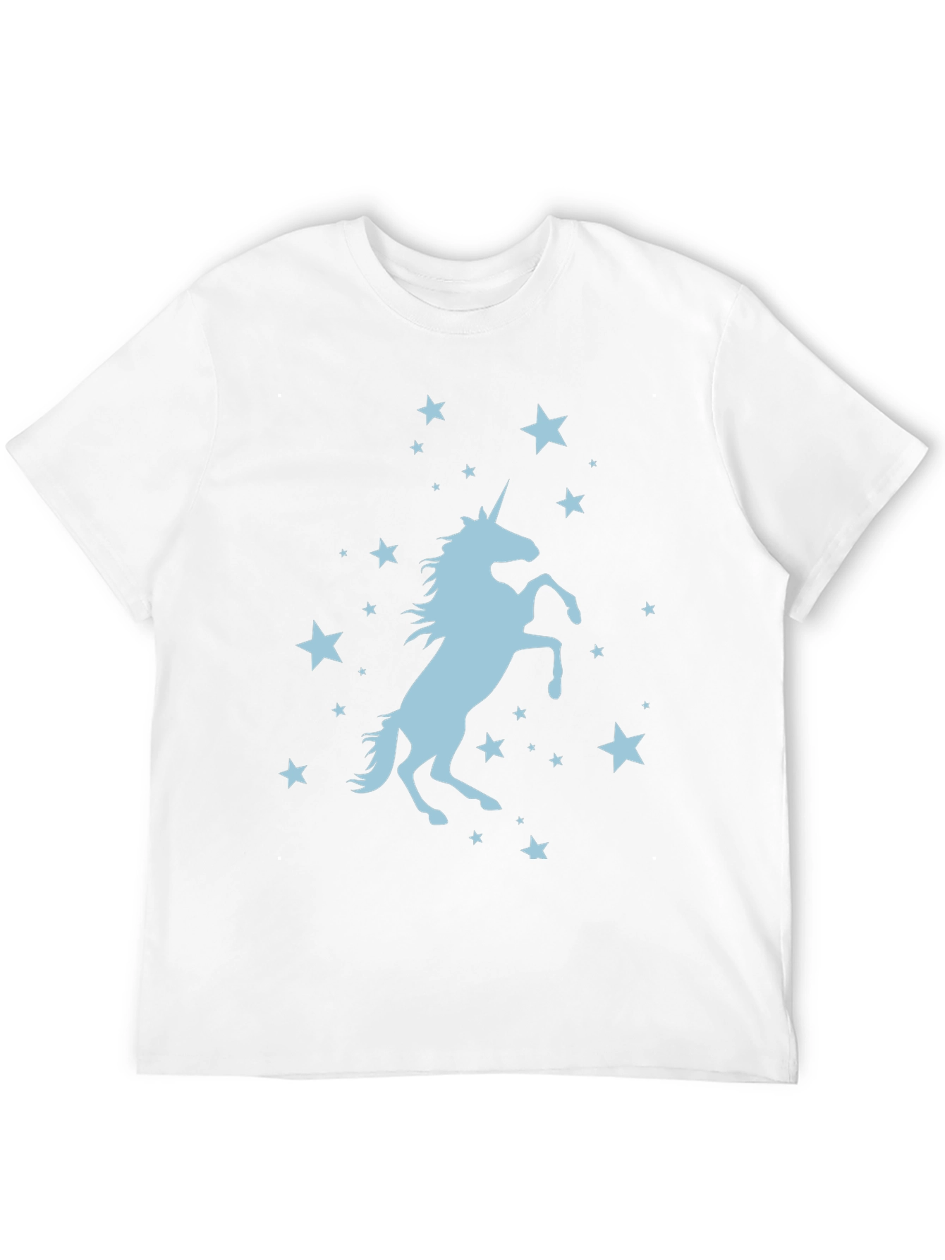Unicorn Star Graphic Black T-Shirt
