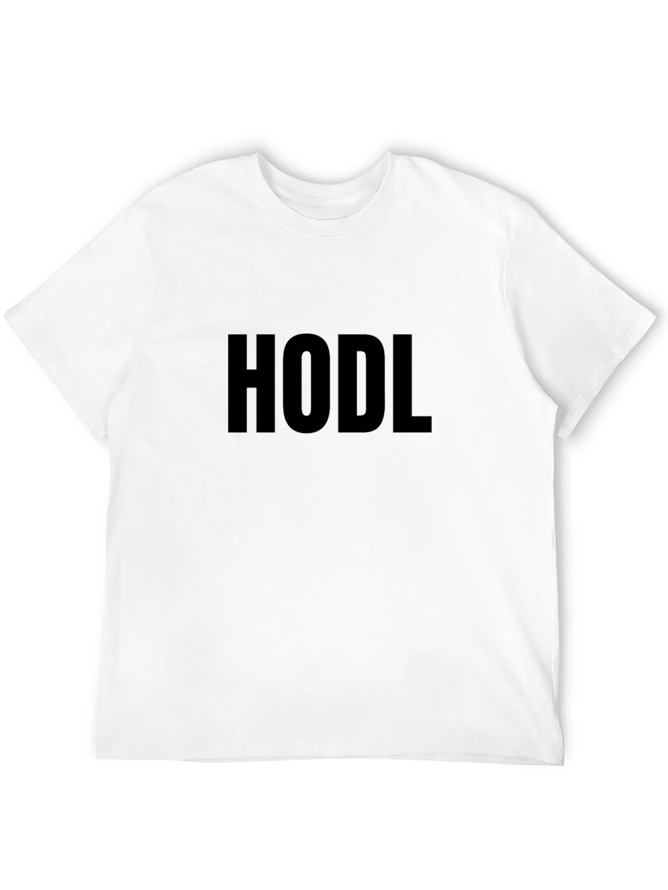 HODL Crypto T-Shirt - Black Cotton Tee