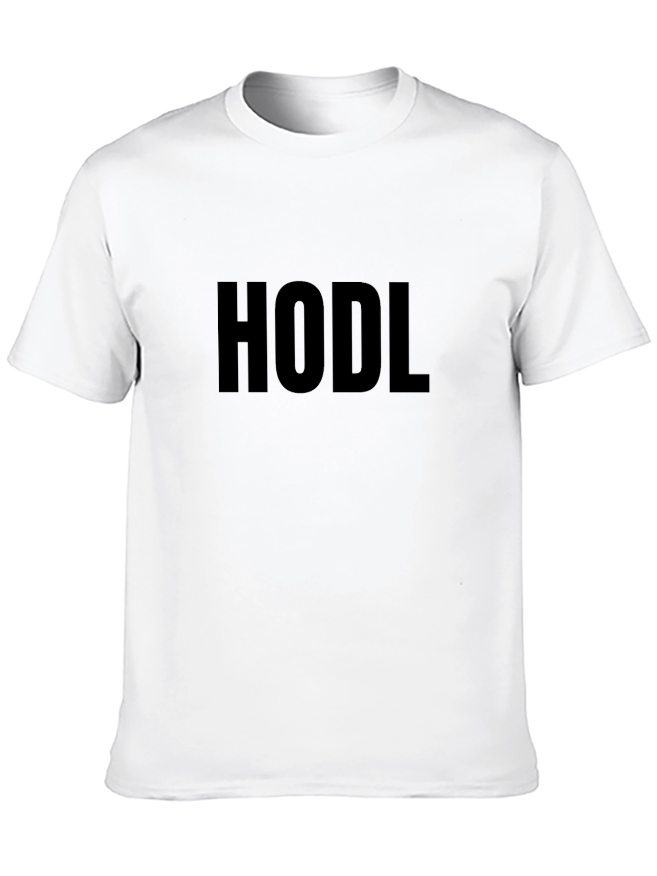 HODL Crypto T-Shirt - Black Cotton Tee