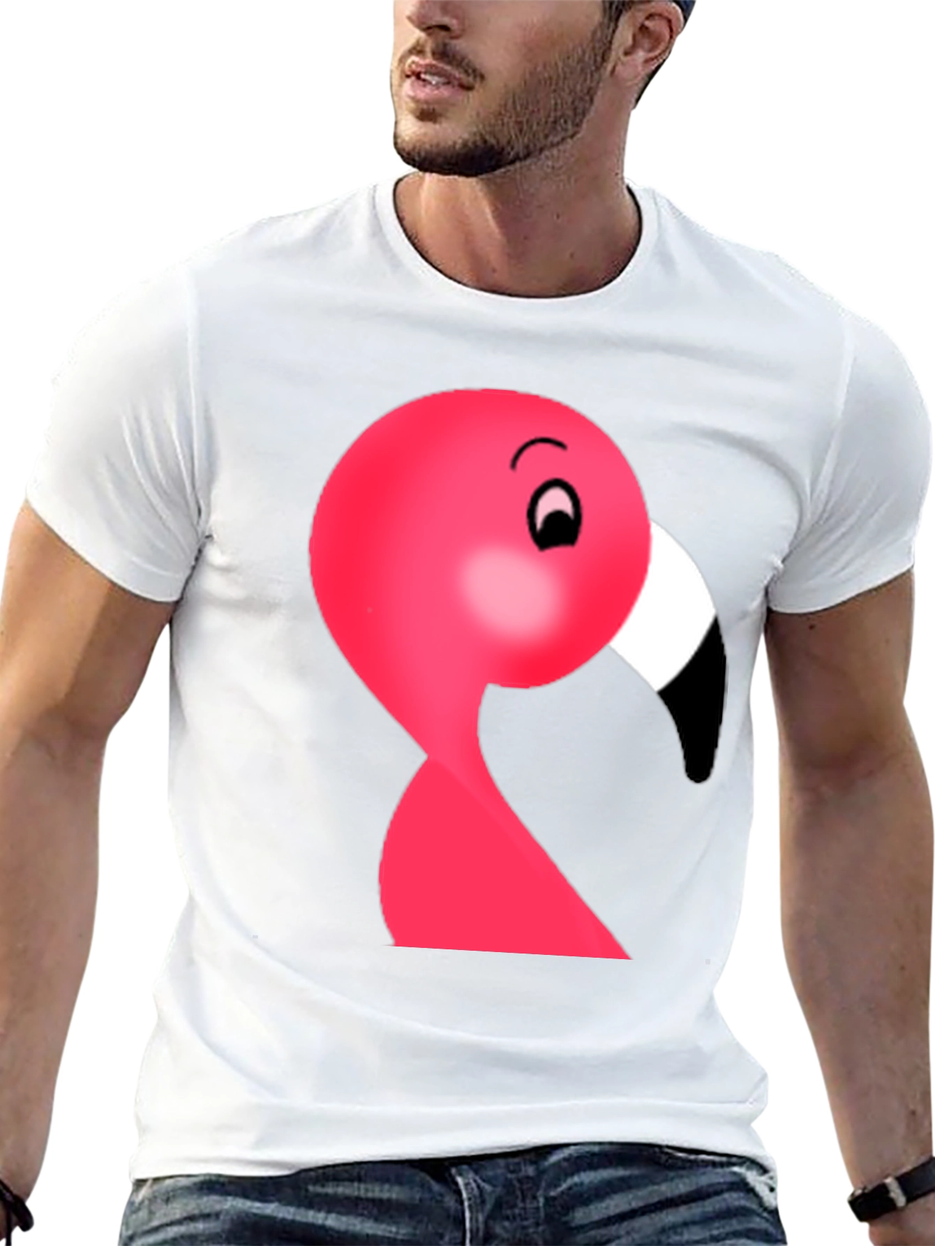 Black Flamingo Graphic Tee