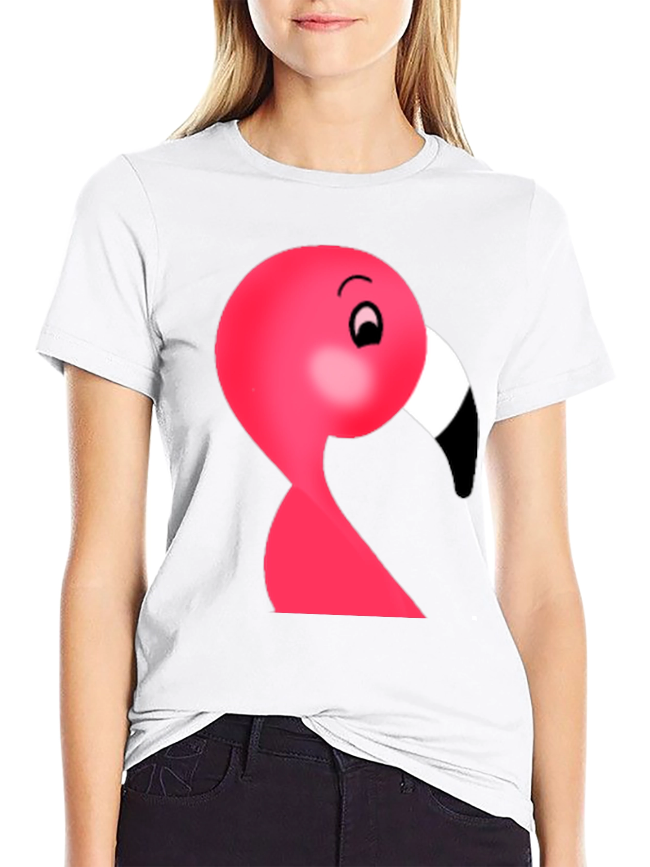 Black Flamingo Graphic Tee