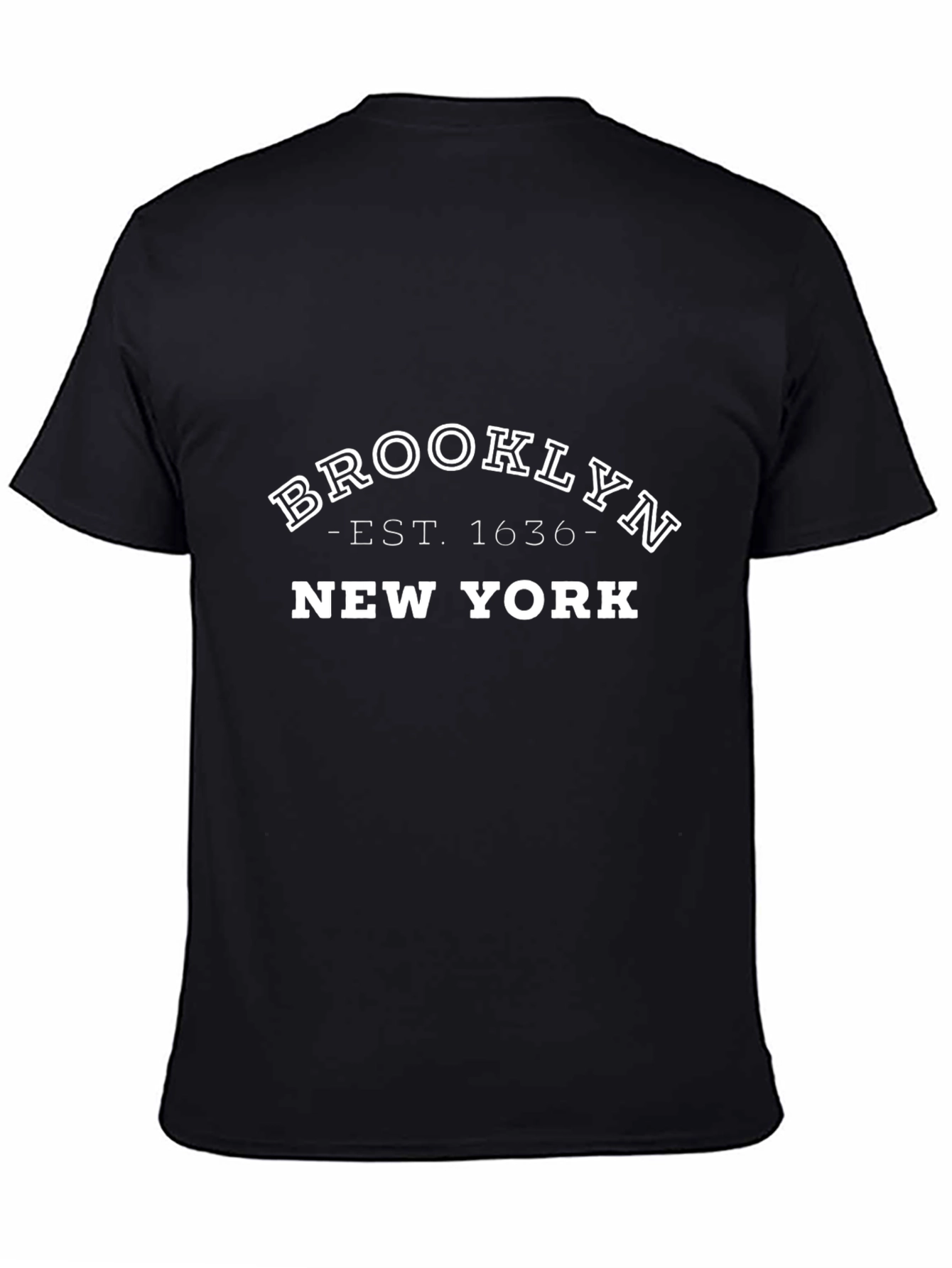 Brooklyn New York Black Graphic Tee