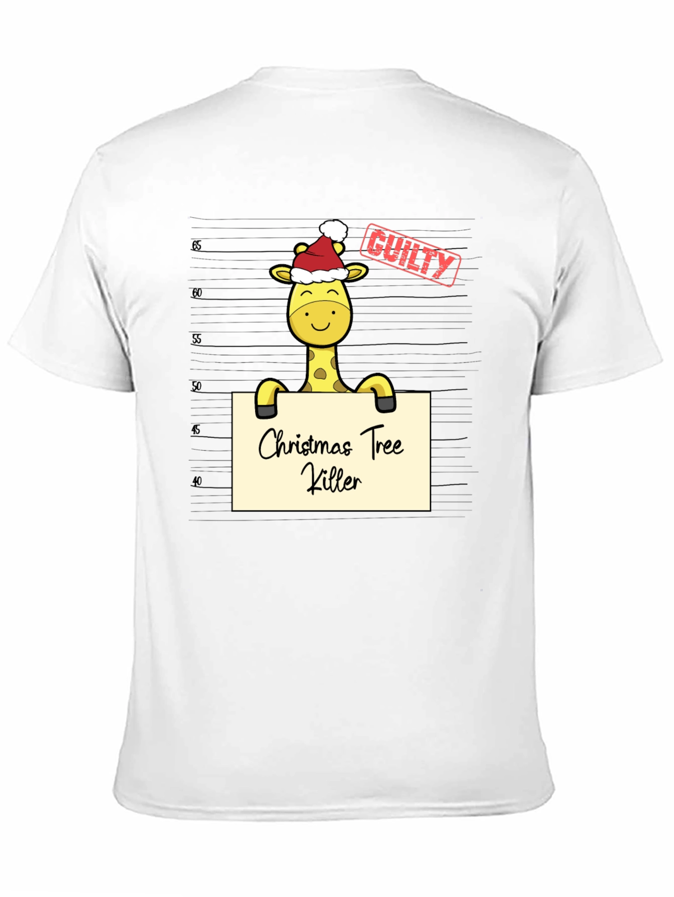 Christmas Tree Killer Giraffe Tee