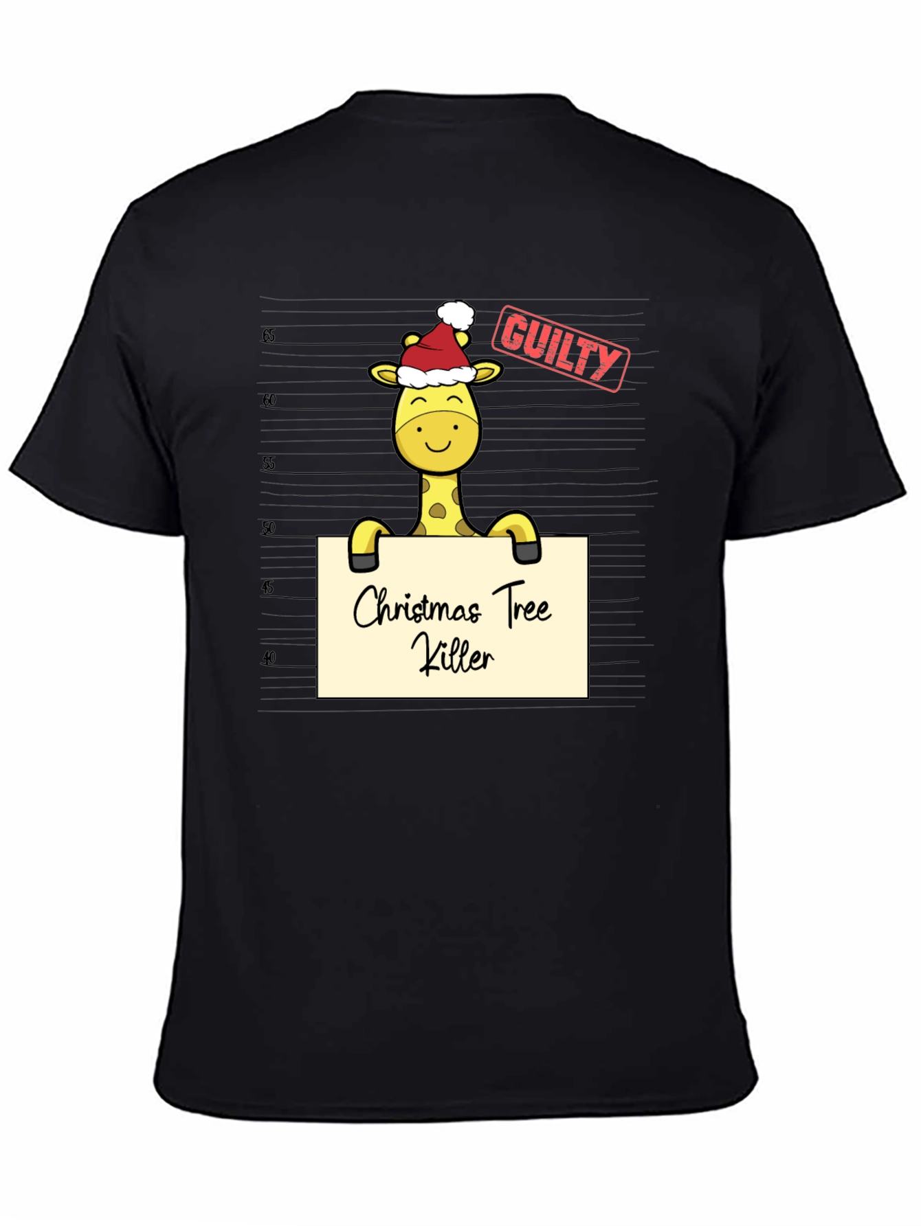 Christmas Tree Killer Giraffe Tee