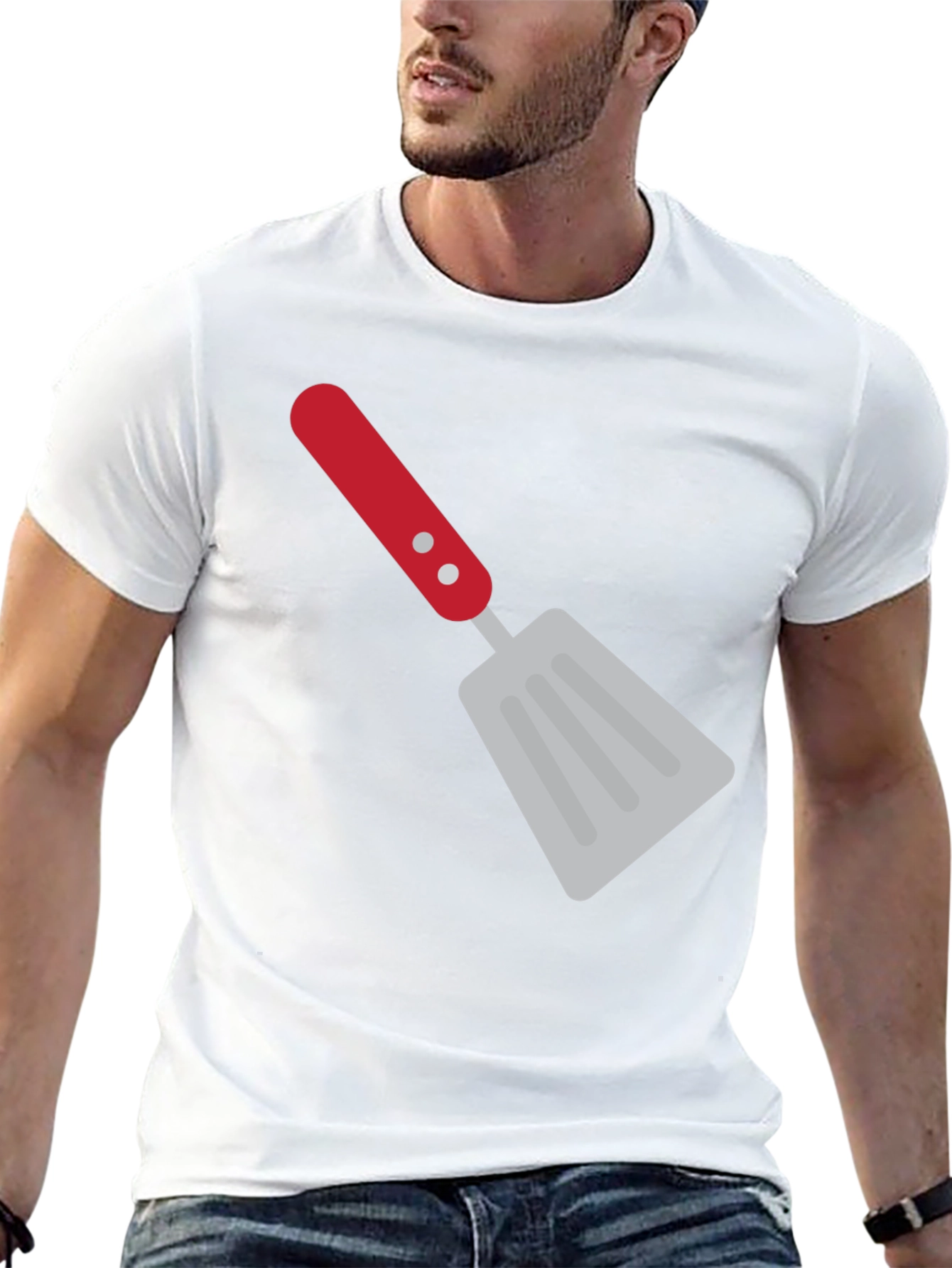 Chefs Spatula Graphic Tee - BBQ Master Shirt