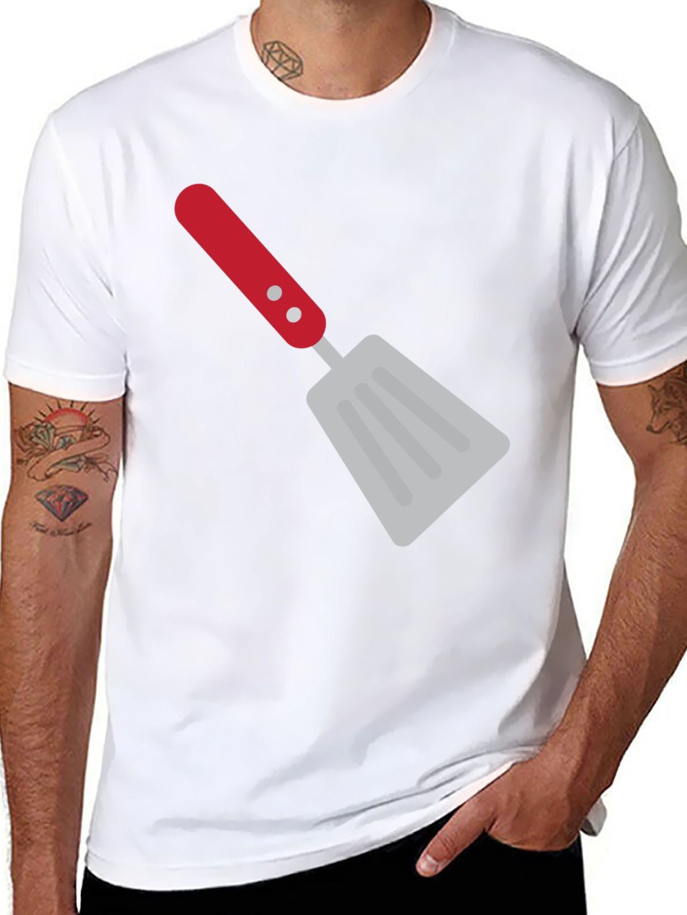 Chefs Spatula Graphic Tee - BBQ Master Shirt