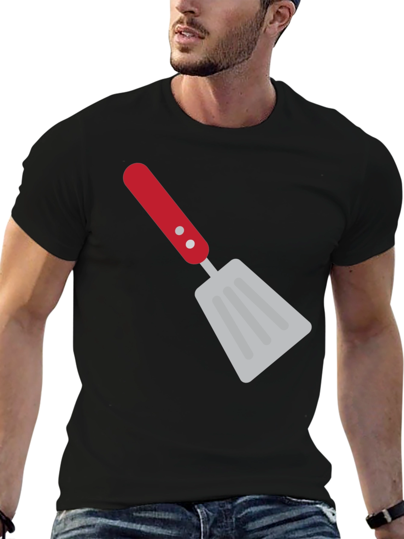 Chefs Spatula Graphic Tee - BBQ Master Shirt