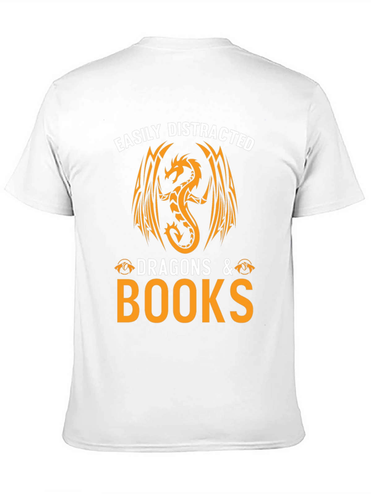 Easily Distracted by Dragons & Books T-Shirt