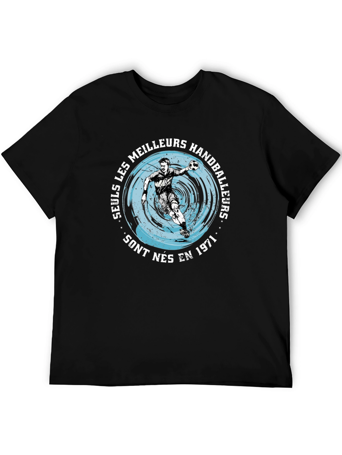Handball Player Graphic T-Shirt - Born in 1971