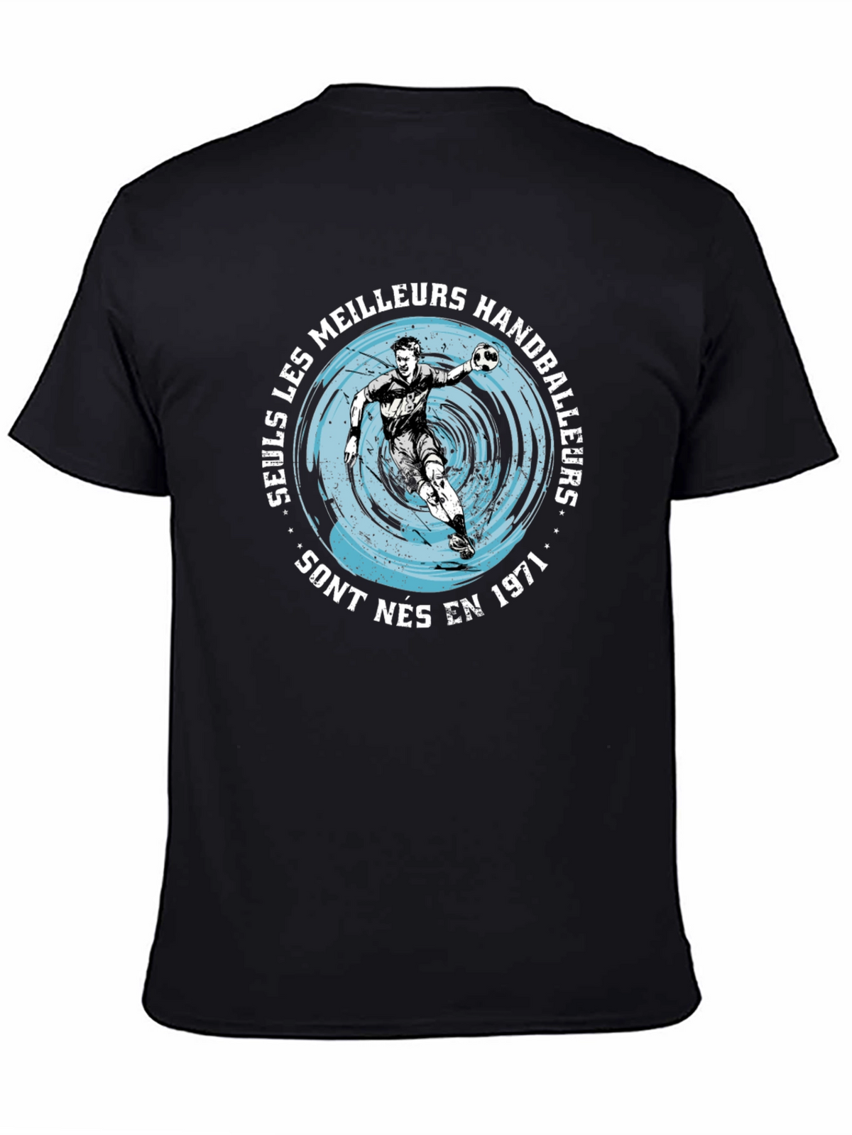 Handball Player Graphic T-Shirt - Born in 1971