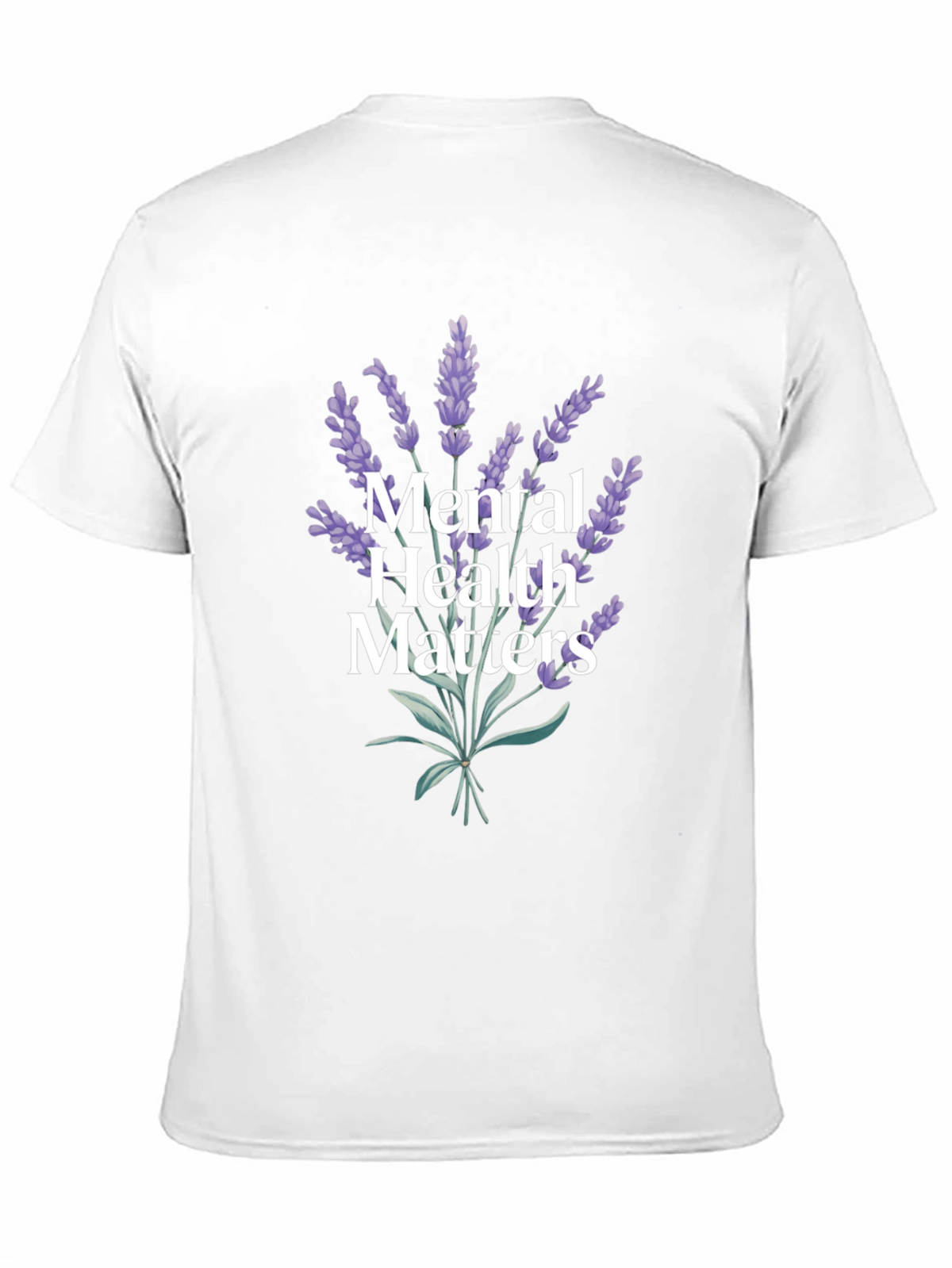 Mental Health Matters Lavender Graphic Tee