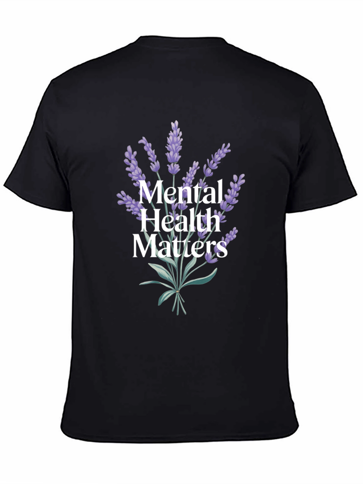 Mental Health Matters Lavender Graphic Tee
