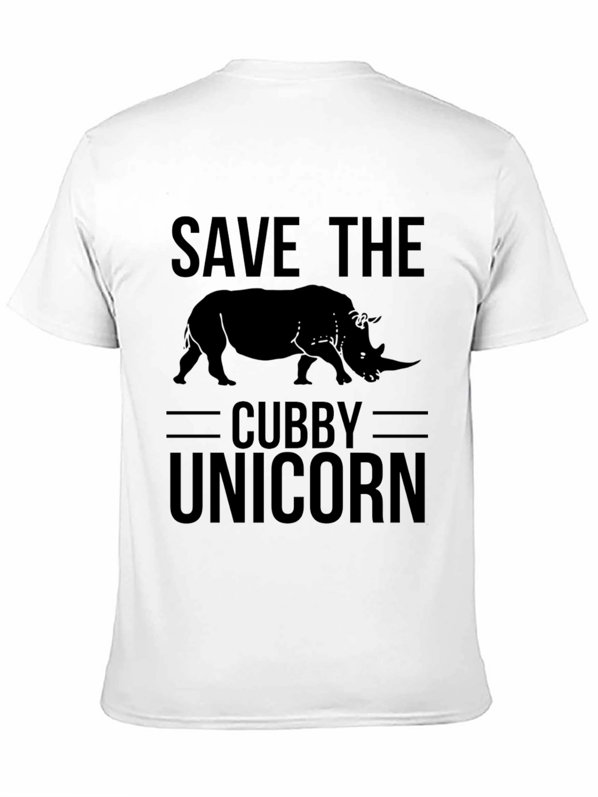Save the Cubby Unicorn Graphic Tee