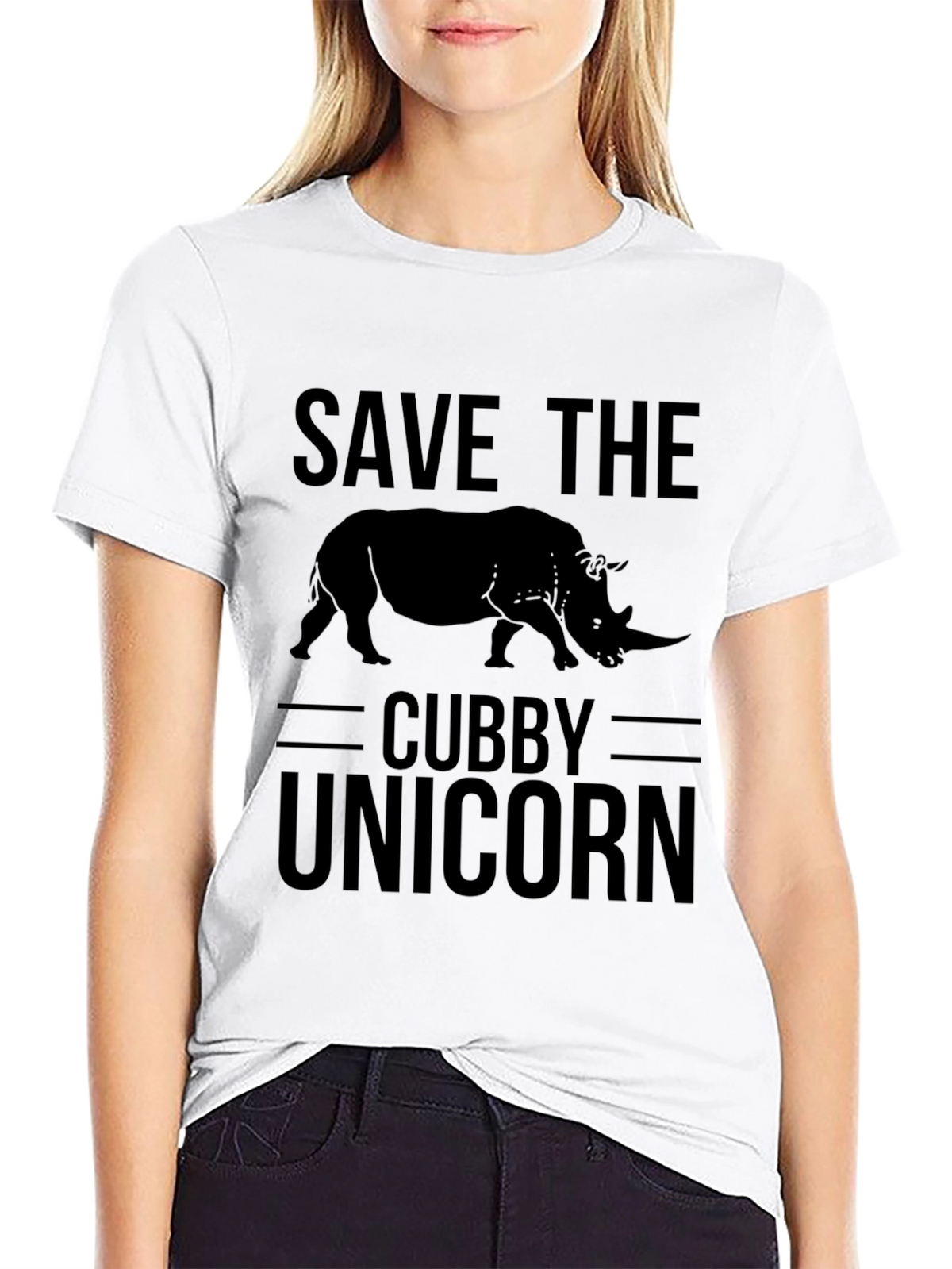 Save the Cubby Unicorn Graphic Tee
