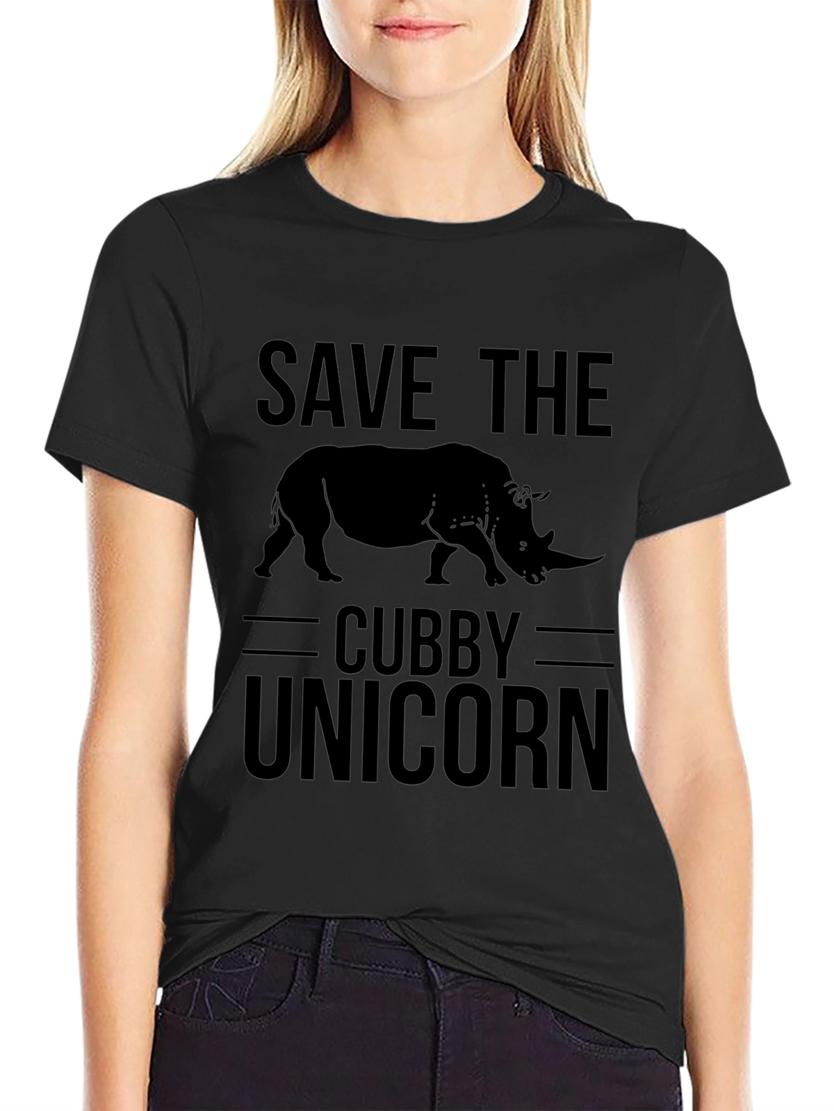 Save the Cubby Unicorn Graphic Tee