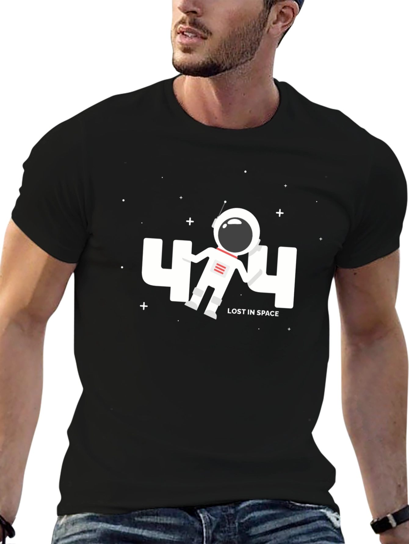 404 Lost in Space Graphic T-Shirt