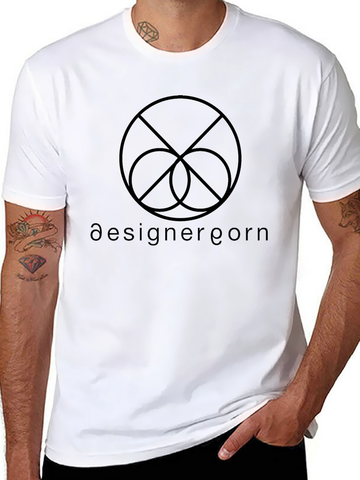 Minimalist Black Graphic Tee