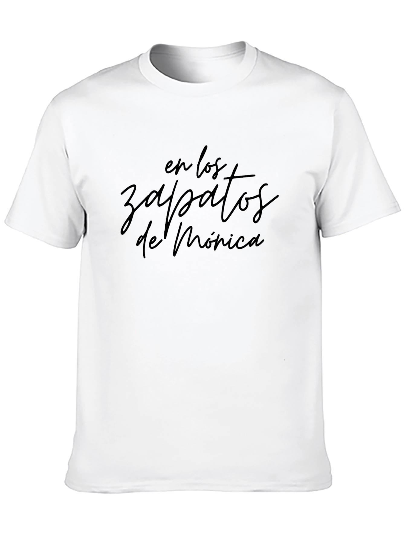 En Los Zapatos de Monica Black T-Shirt