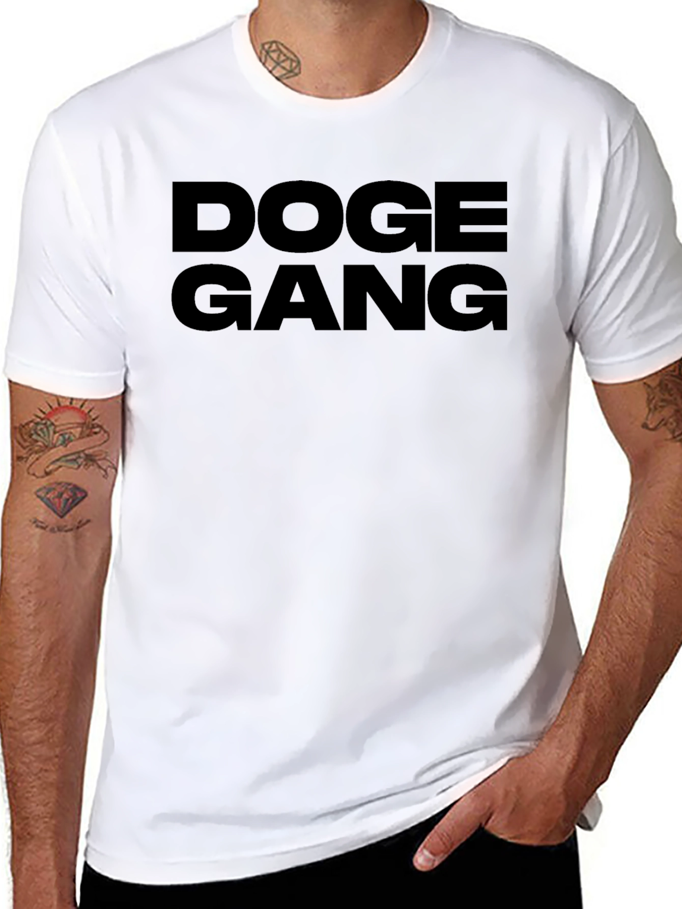 Doge Gang Black T-Shirt