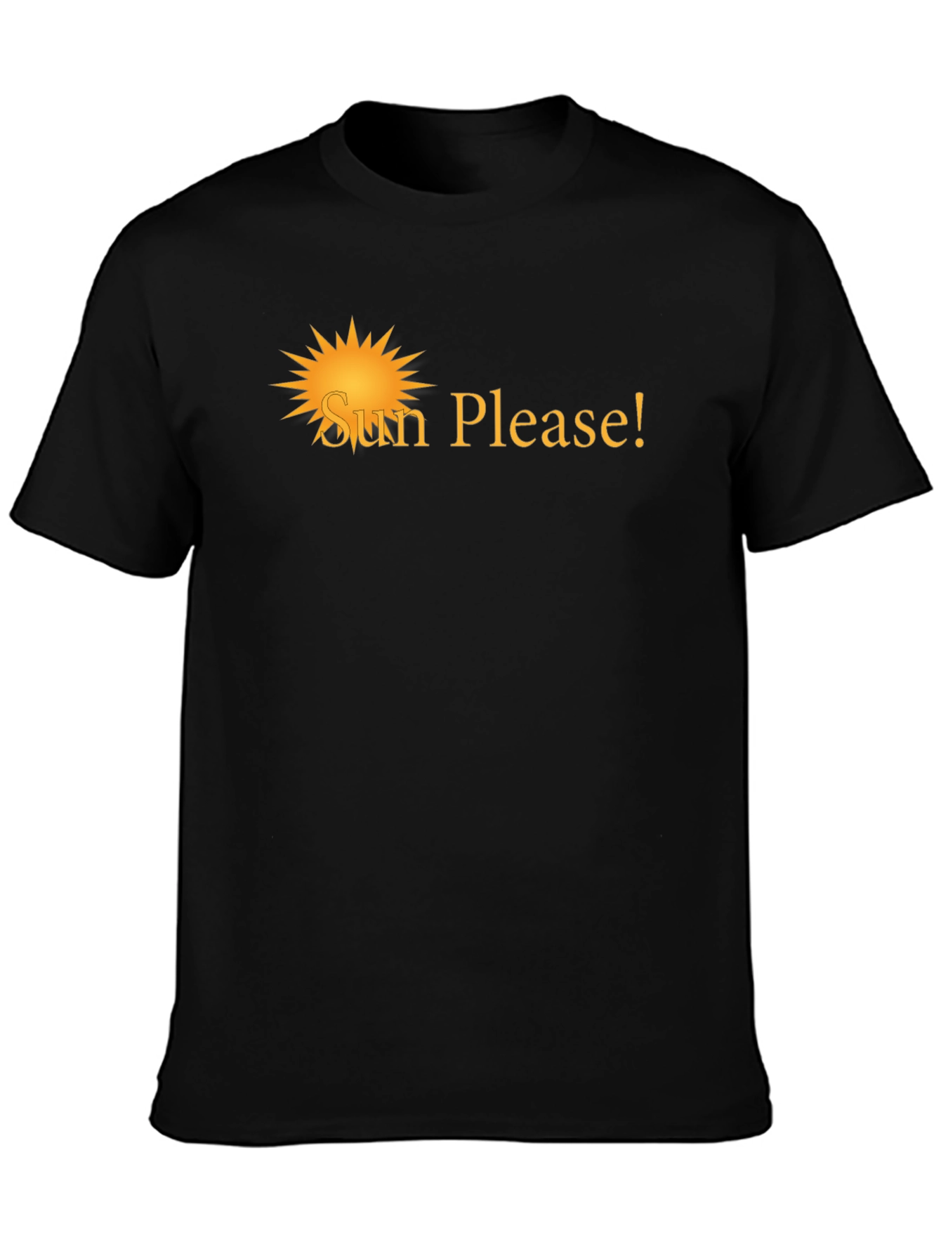 Sun Please! Graphic Tee - Soft & Stylish